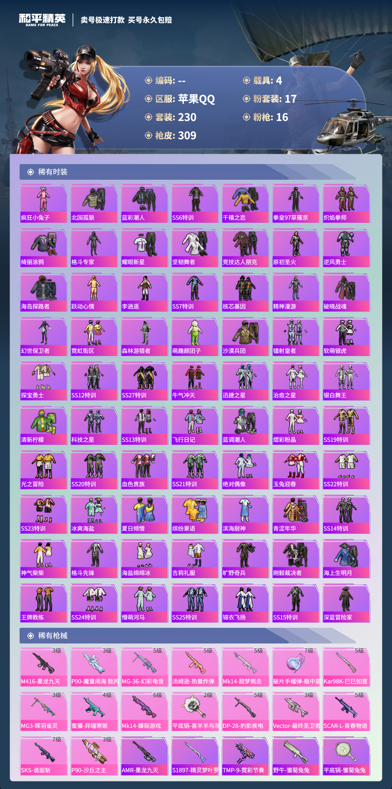 HPSJ3358833和平精英账号详情图6 HPSJ3358833和平精英账号详情图6