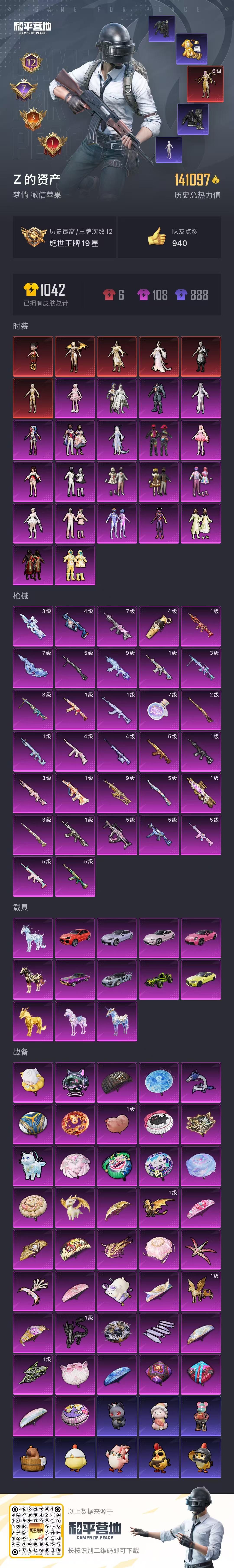 HPCMW3422580和平精英账号详情图24 HPCMW3422580和平精英账号详情图24