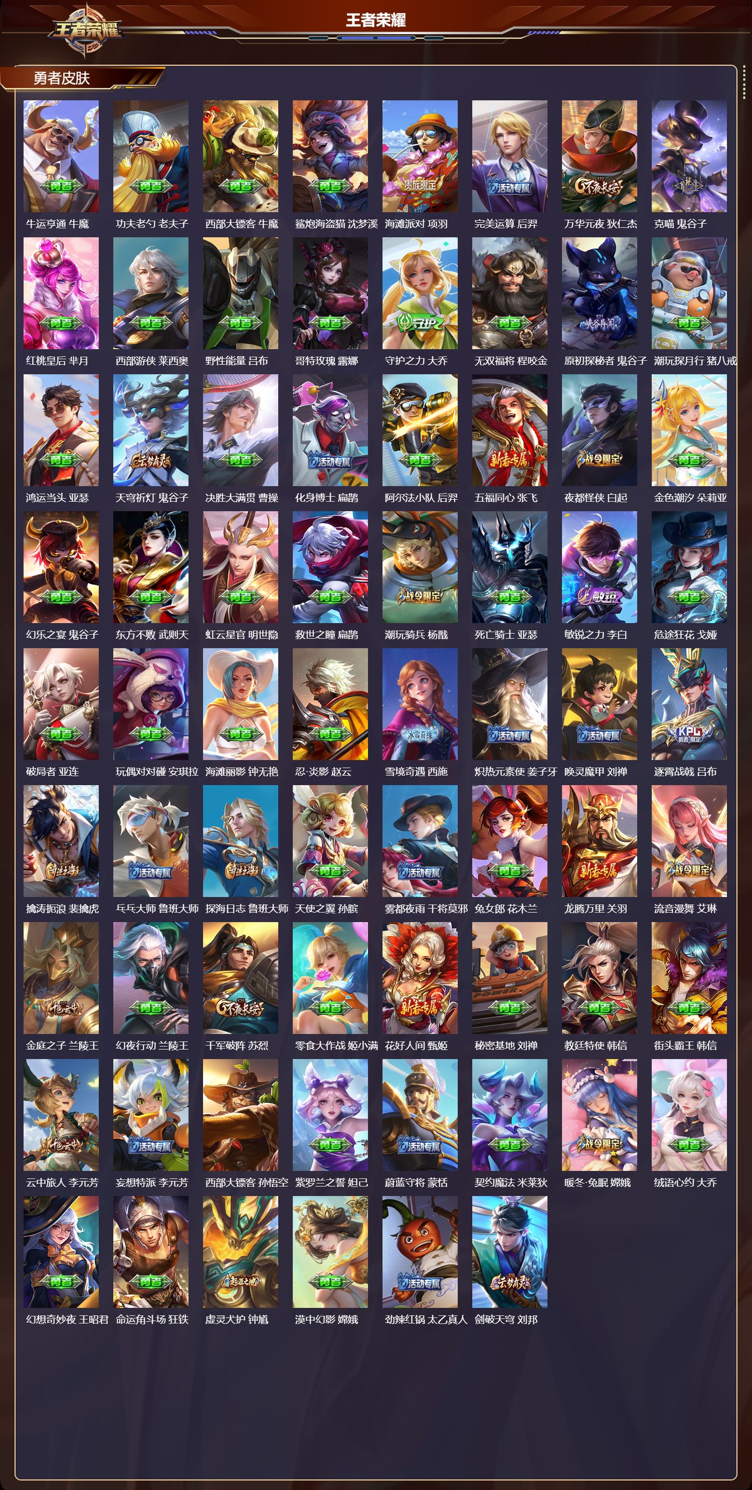 WZCMW3324623王者荣耀账号详情图4