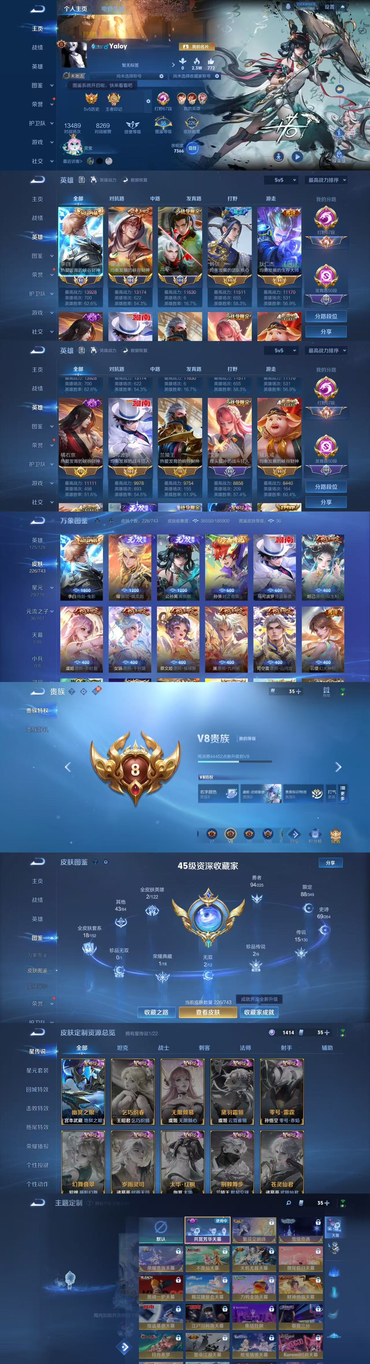 WZCMW3254176王者荣耀账号详情图2