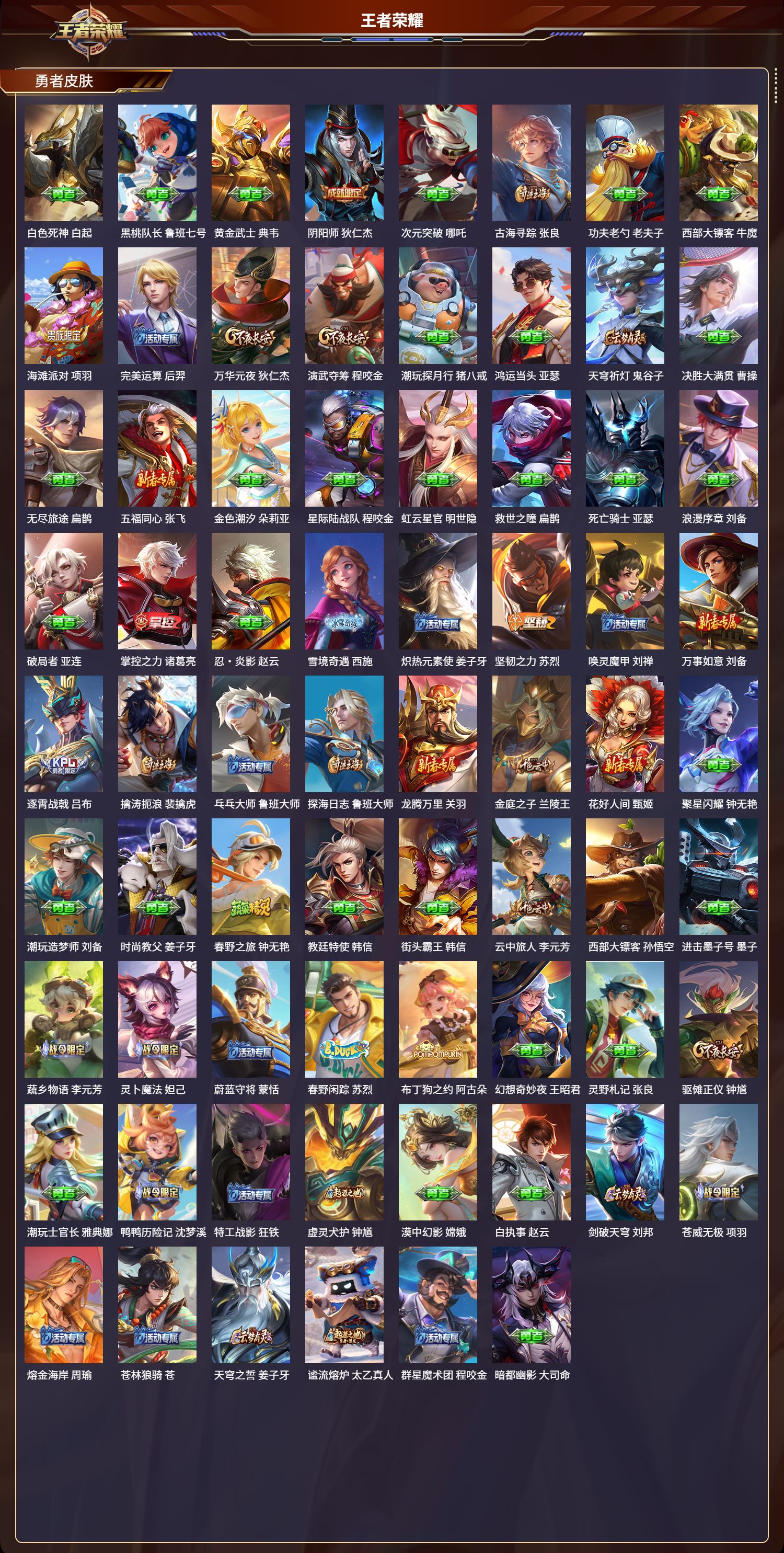 WZCMW3331592王者荣耀账号详情图3