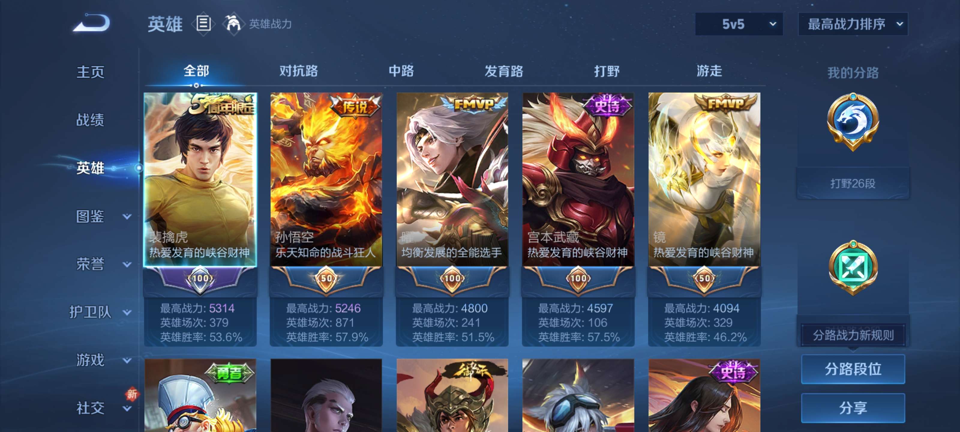 WZZM3304842王者荣耀账号详情图3