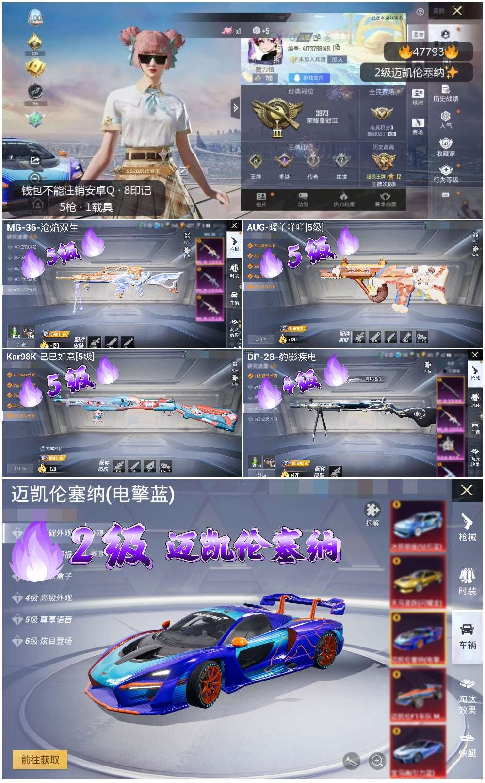 HPSJ3364279和平精英账号详情图3 HPSJ3364279和平精英账号详情图3