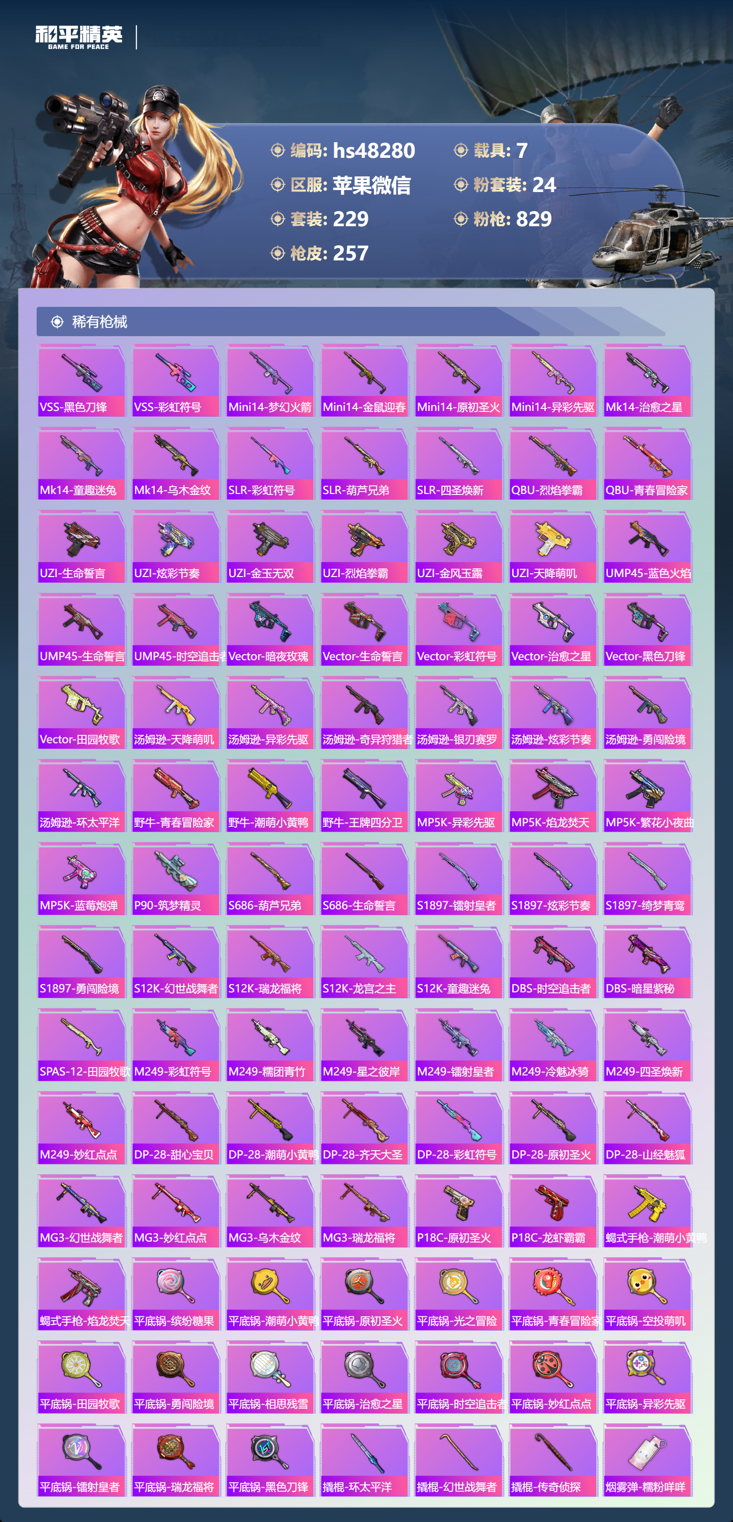 HPSJ3365119和平精英账号详情图9 HPSJ3365119和平精英账号详情图9