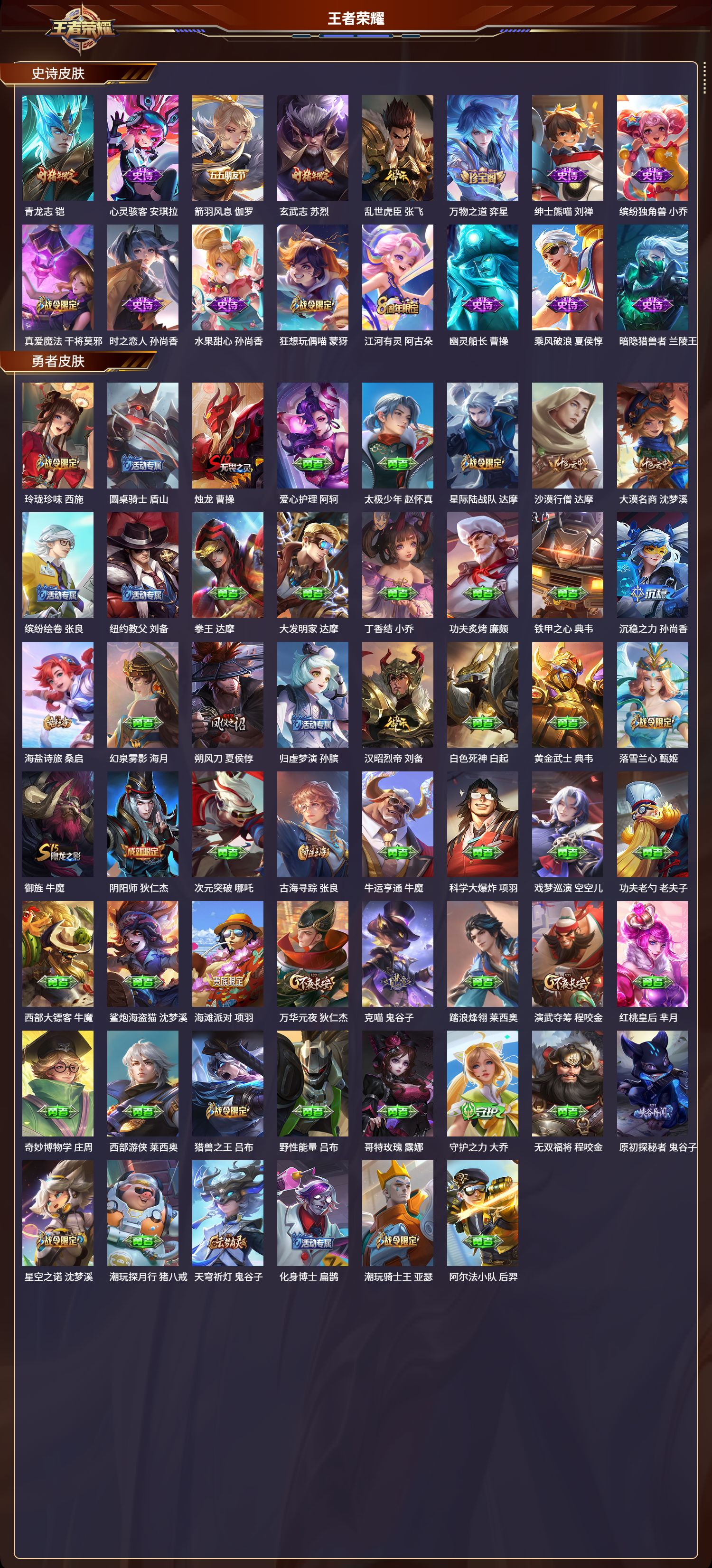 WZMK3339105王者荣耀账号详情图4 WZMK3339105王者荣耀账号详情图4