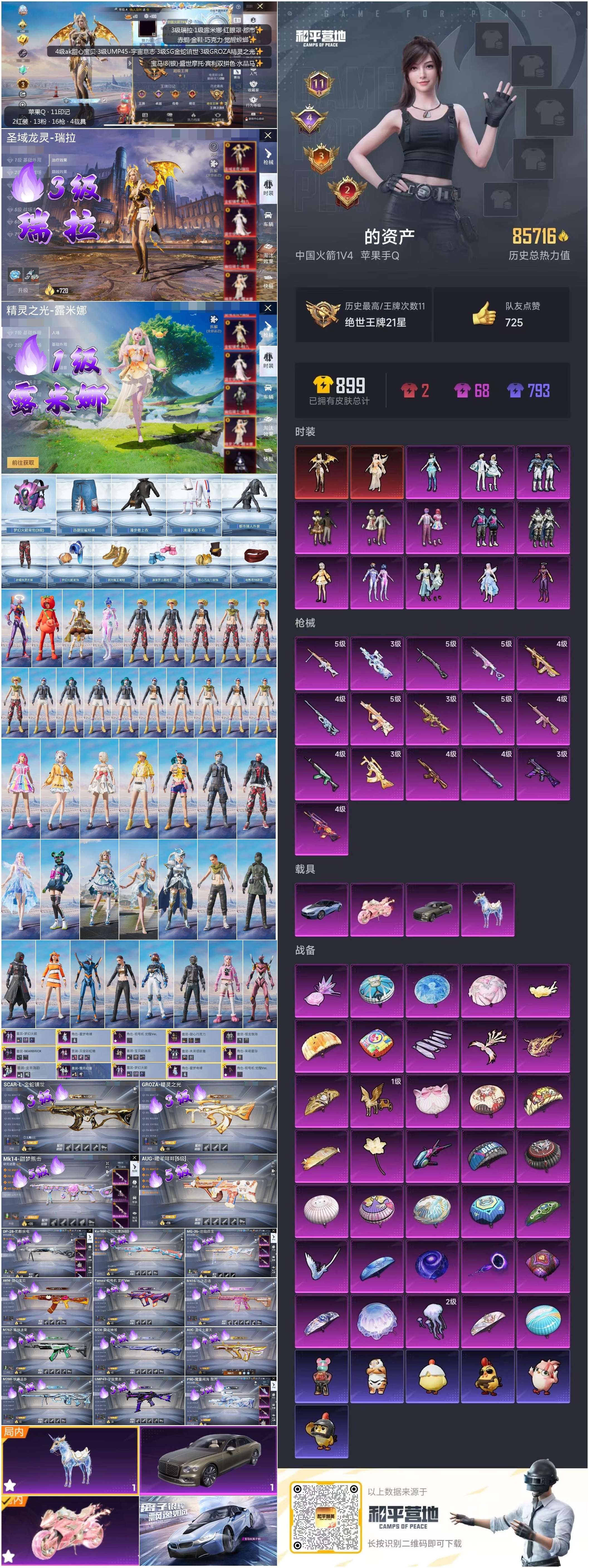 HPSJ3369823和平精英账号详情图4 HPSJ3369823和平精英账号详情图4