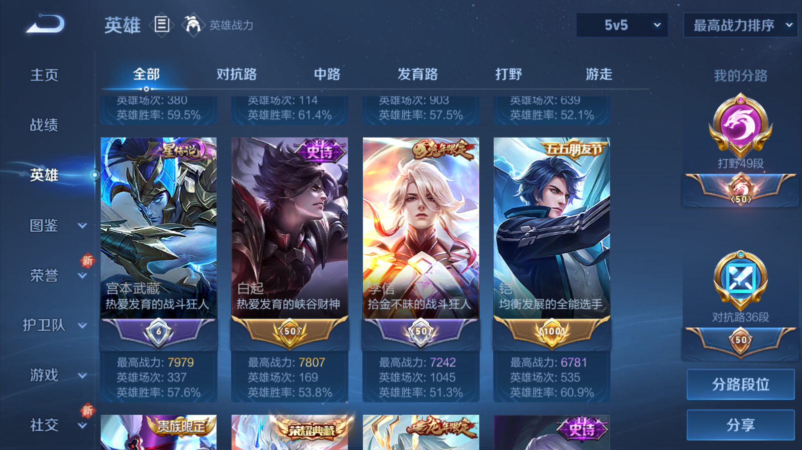 WZZM3306033王者荣耀账号详情图3