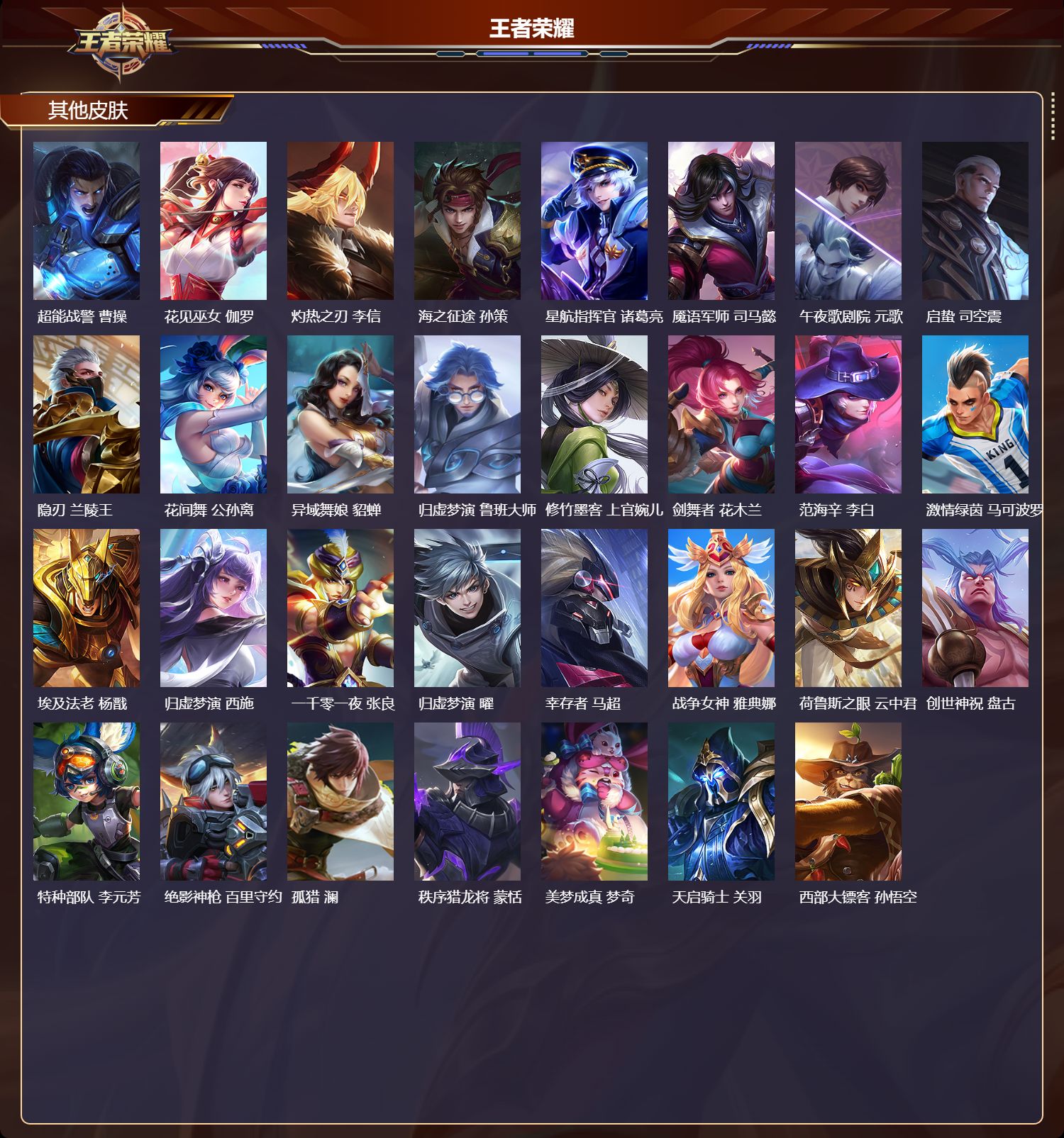 WZMK3359282王者荣耀账号详情图4