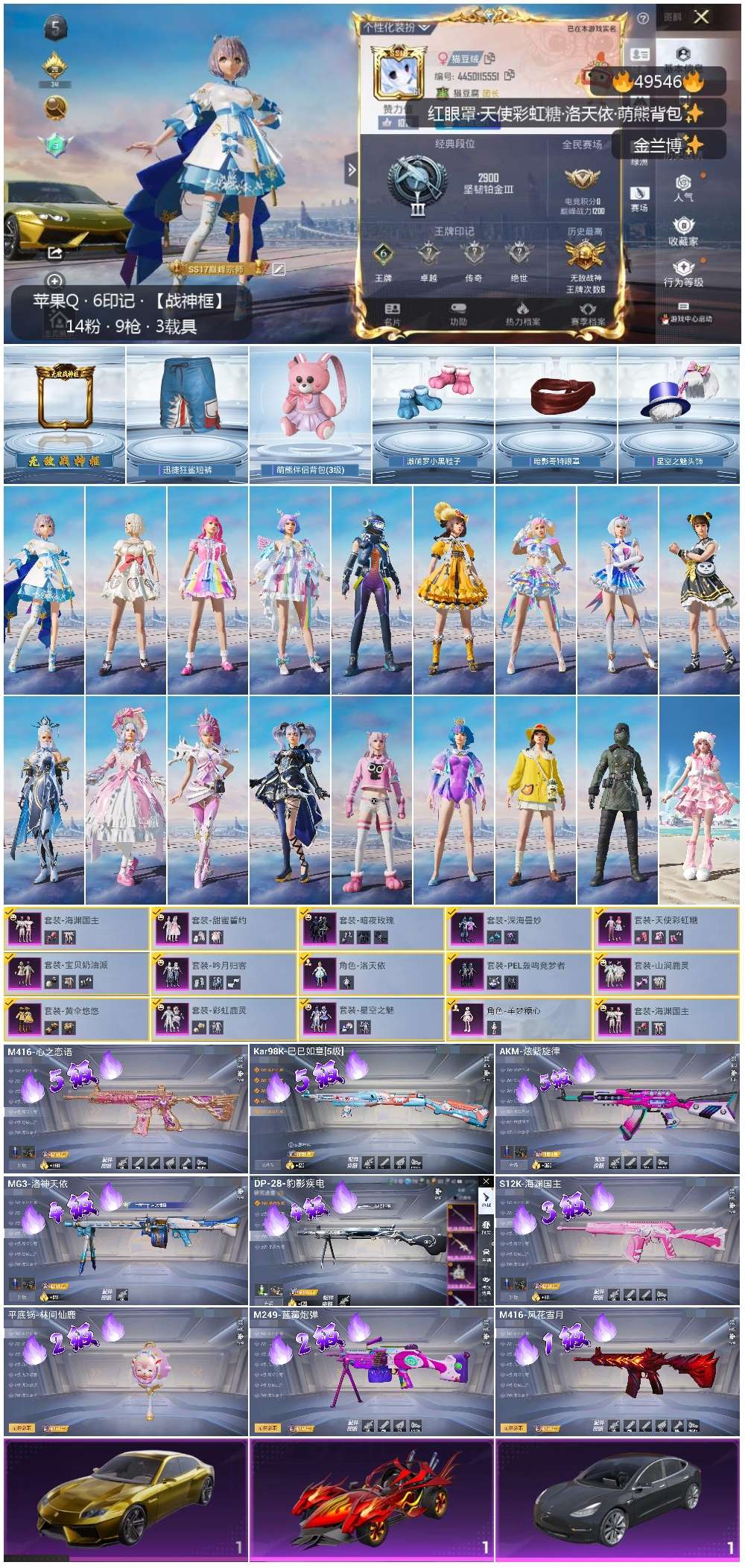 HPSJ3381979和平精英账号详情图4 HPSJ3381979和平精英账号详情图4