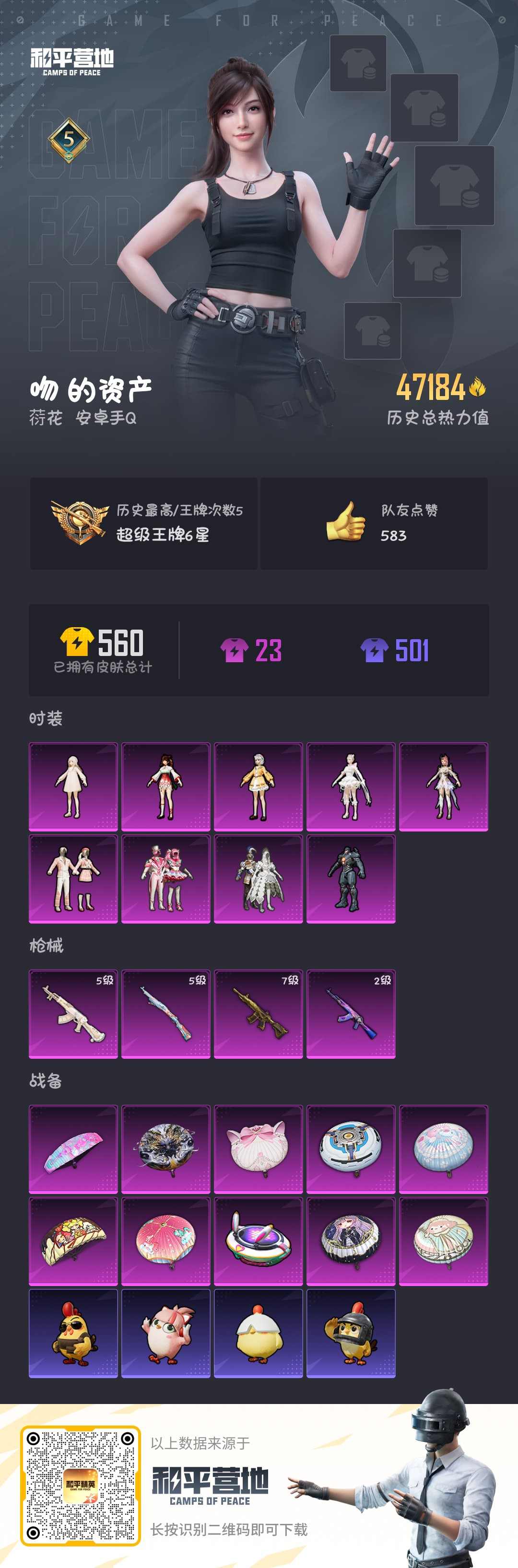 HPSJ3381206和平精英账号详情图3 HPSJ3381206和平精英账号详情图3