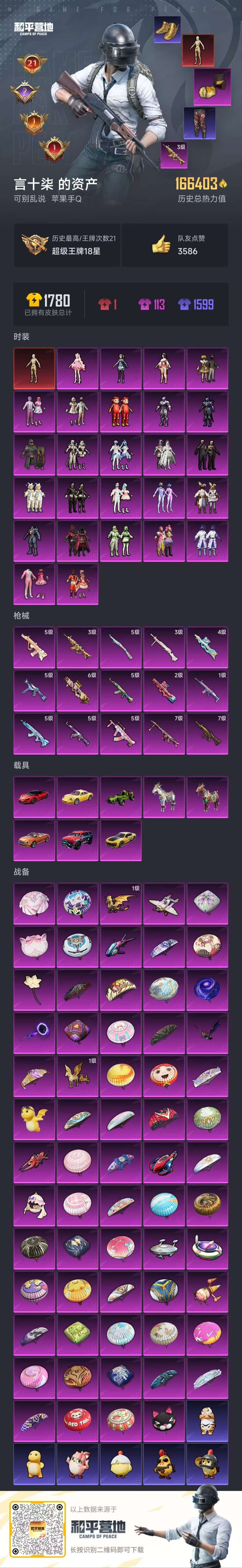 HPSJ3384472和平精英账号详情图3 HPSJ3384472和平精英账号详情图3