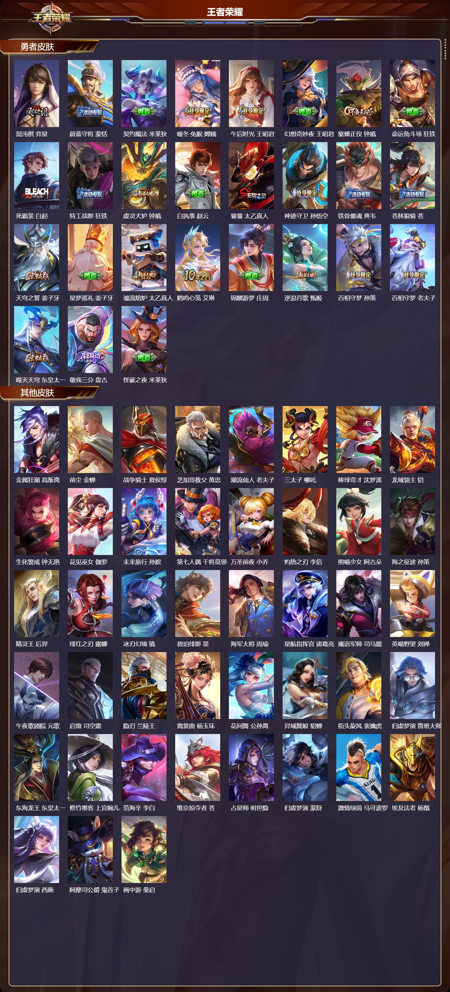 WZMK3365560王者荣耀账号详情图6