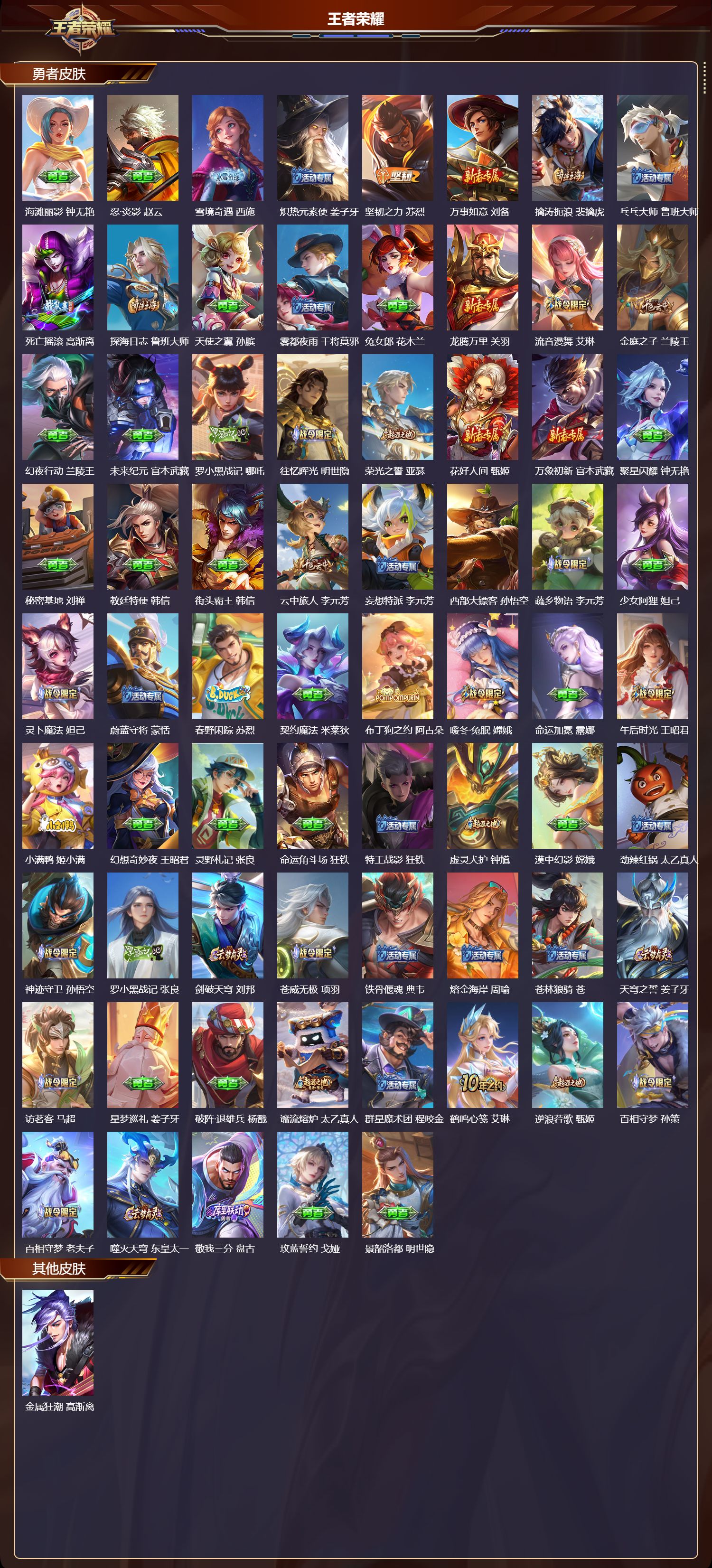 WZMK3369629王者荣耀账号详情图5 WZMK3369629王者荣耀账号详情图5