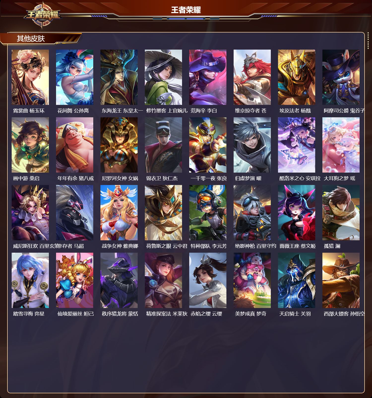 WZMK3365574王者荣耀账号详情图6