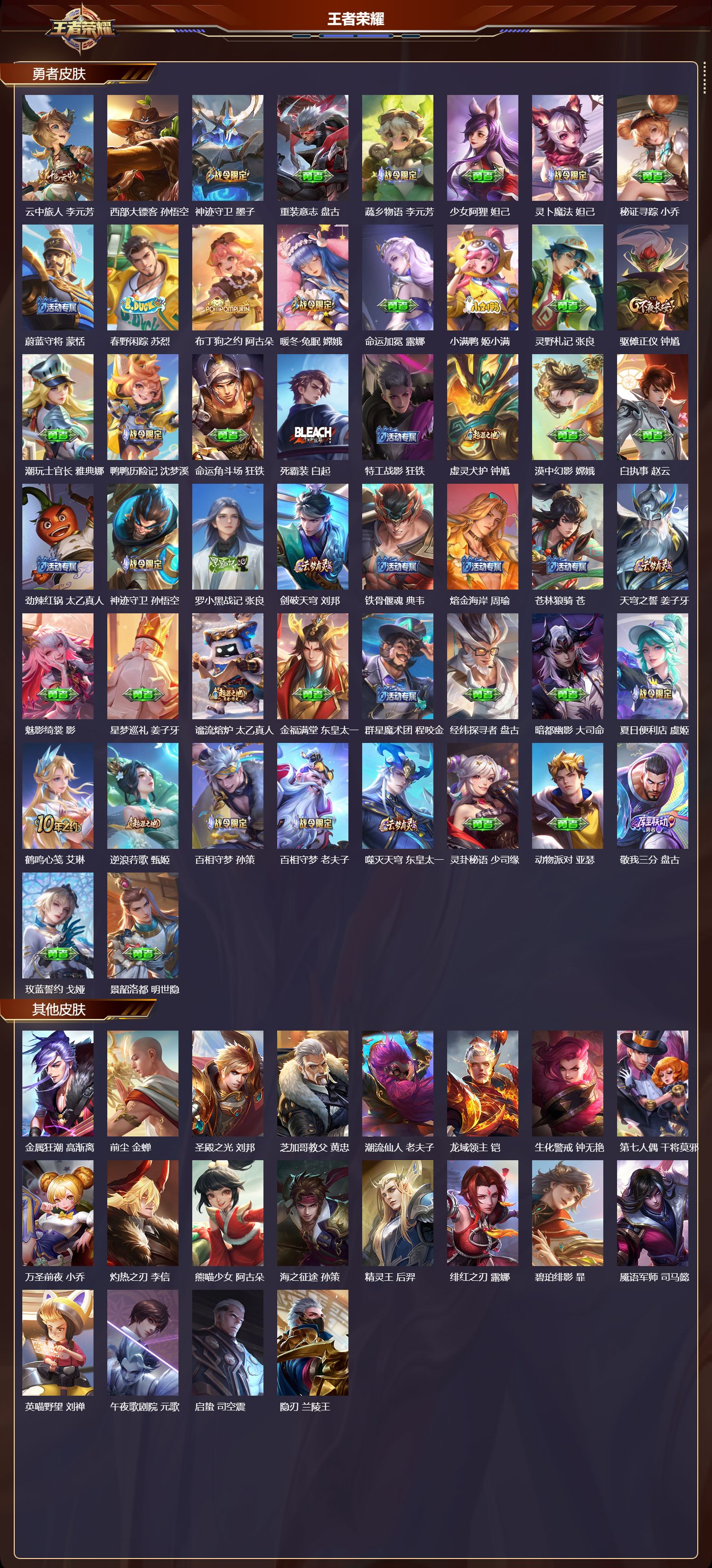 WZMK3365574王者荣耀账号详情图5