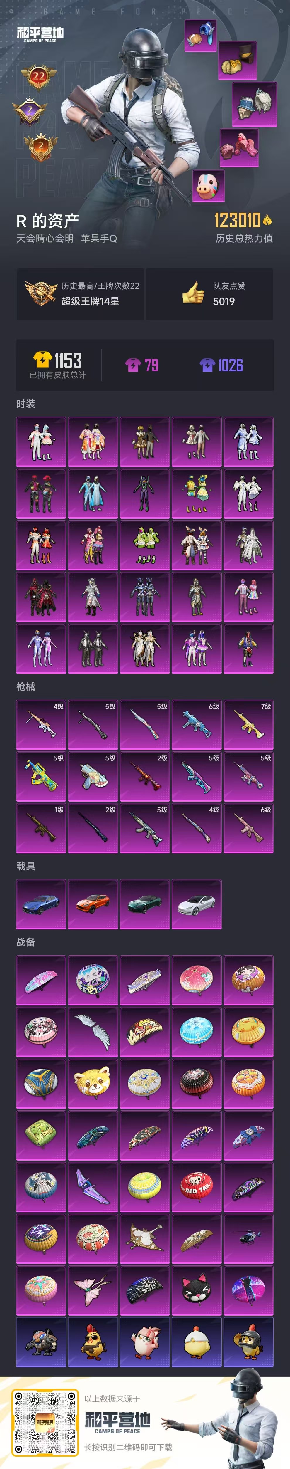 HPSJ3385398和平精英账号详情图3 HPSJ3385398和平精英账号详情图3