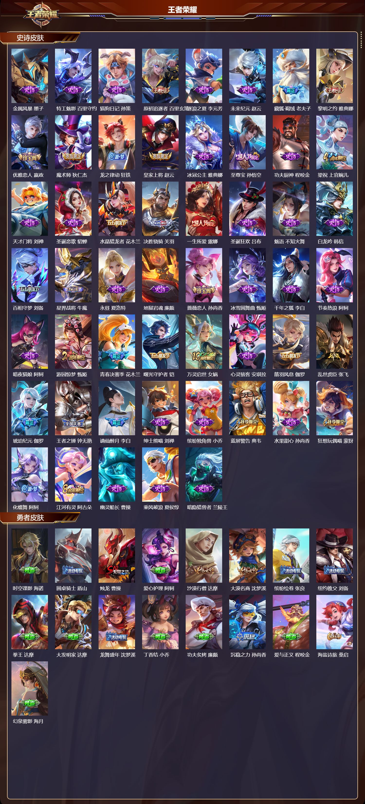 WZMK3366973王者荣耀账号详情图3 WZMK3366973王者荣耀账号详情图3