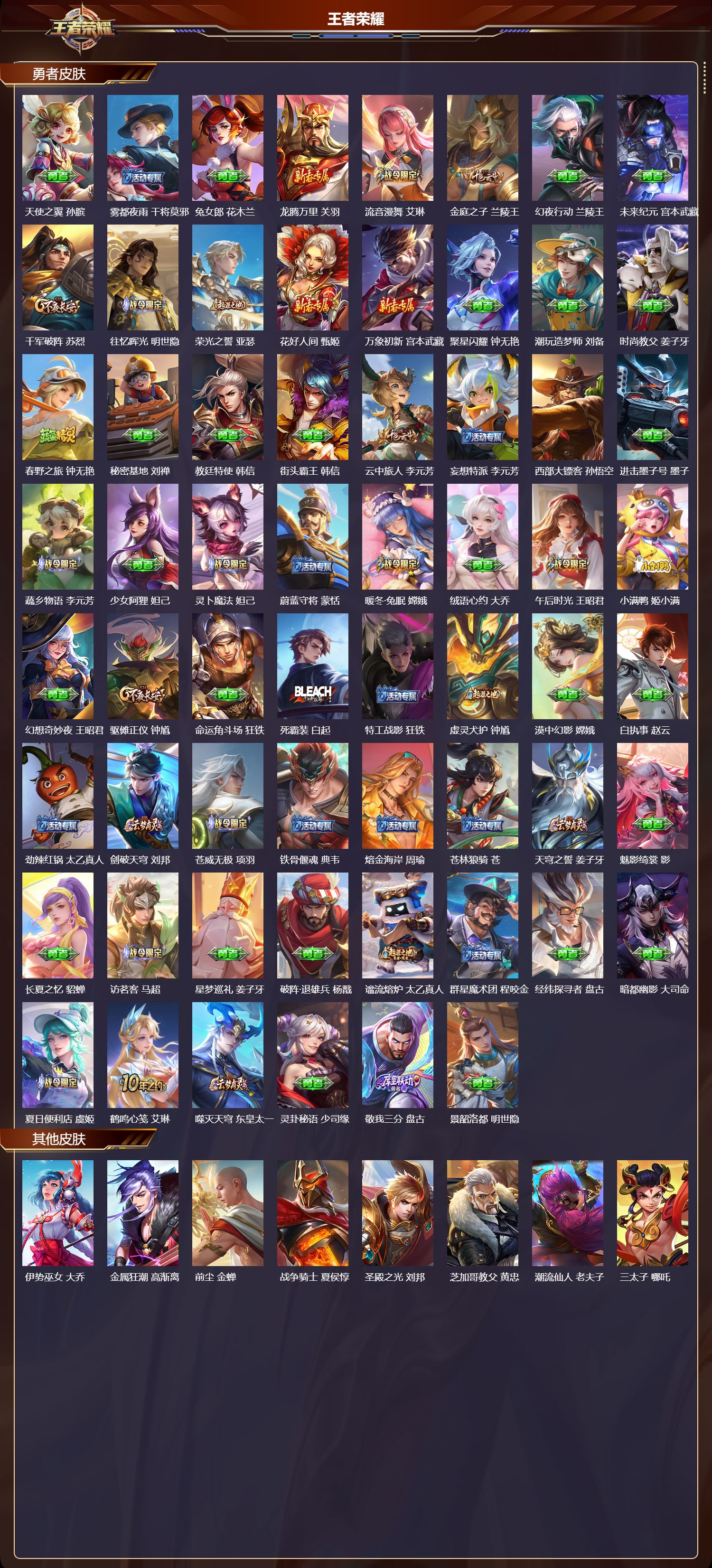 WZMK3366972王者荣耀账号详情图5