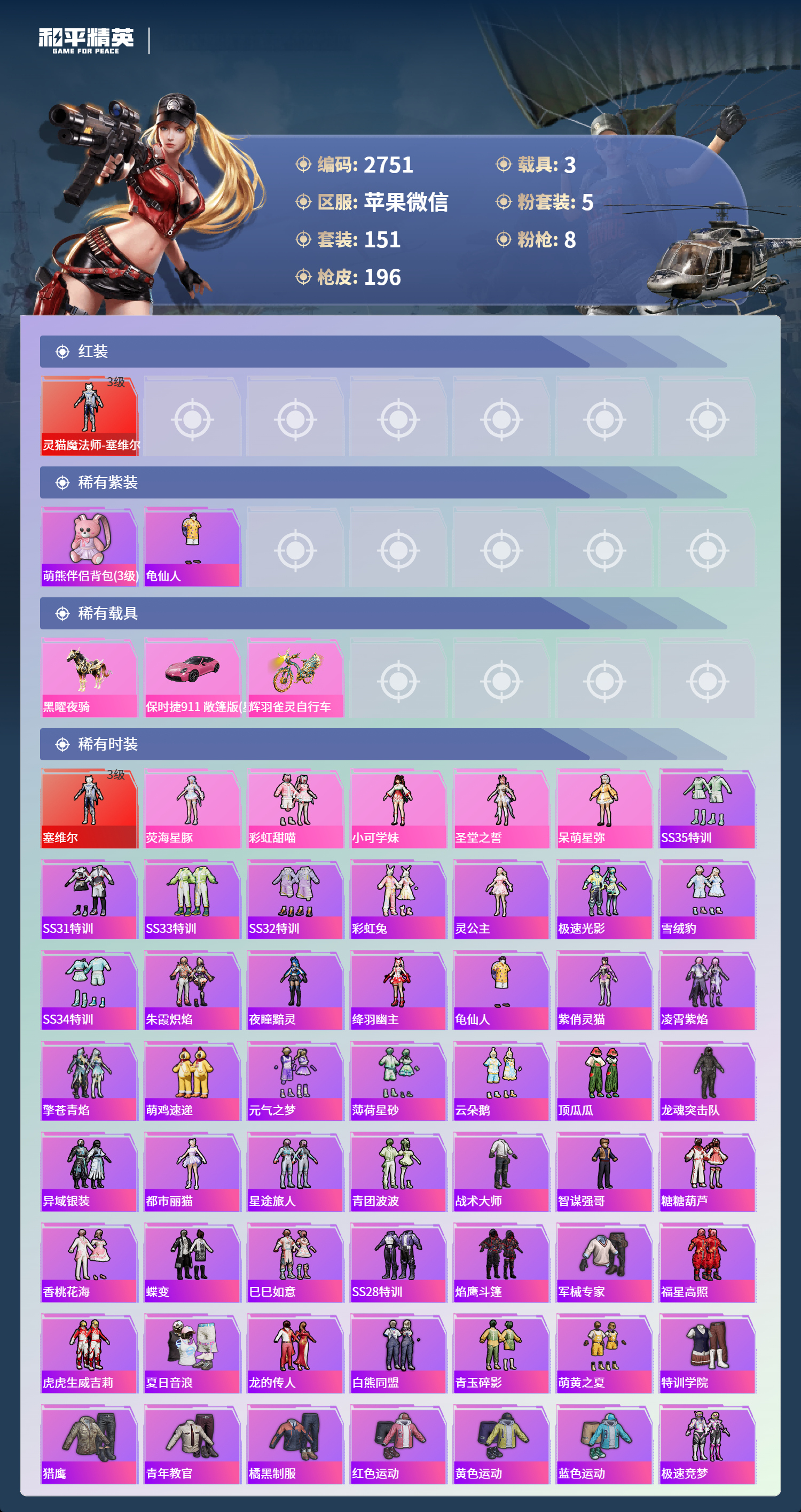 HPLX4122015和平精英账号详情图3 HPLX4122015和平精英账号详情图3