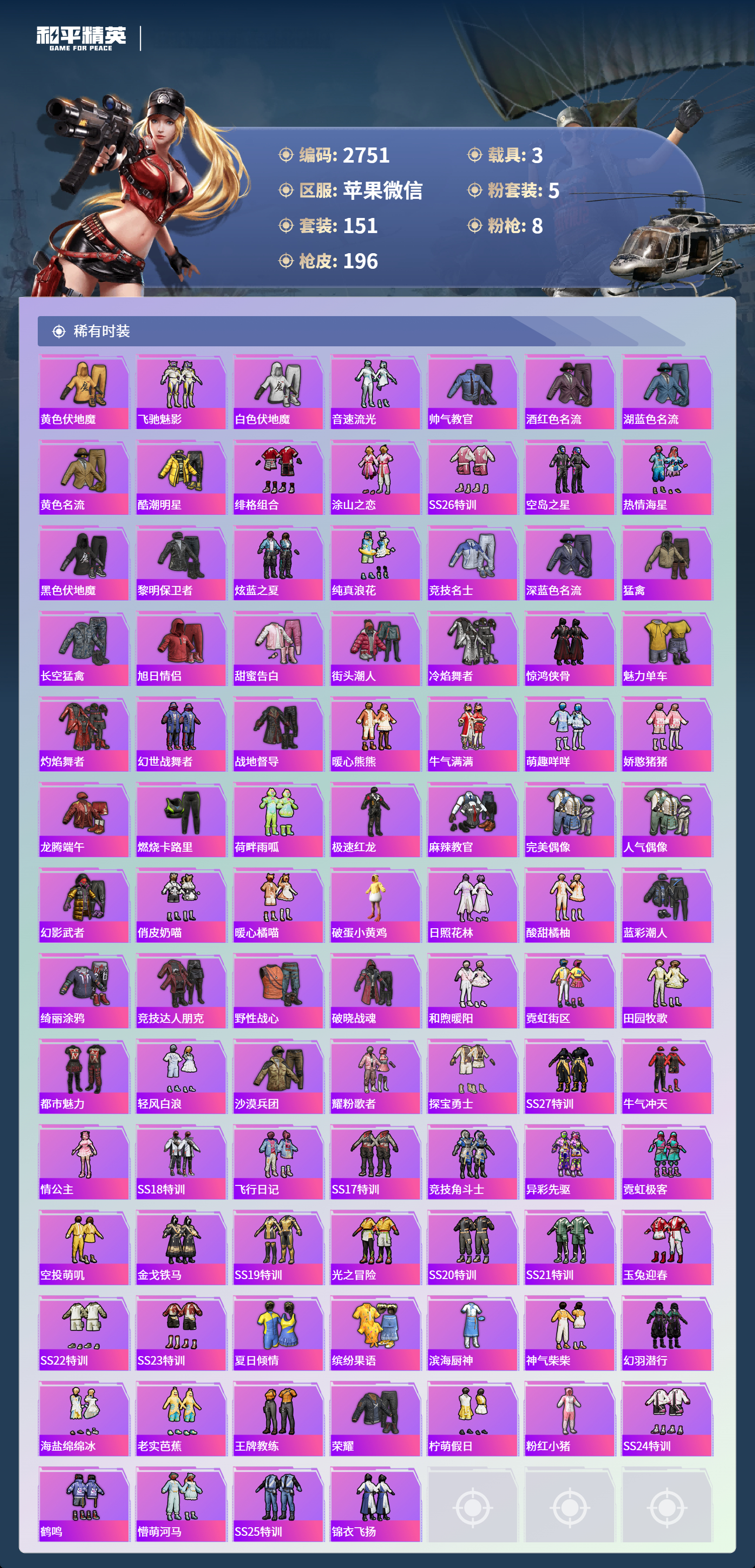 HPLX4122015和平精英账号详情图4 HPLX4122015和平精英账号详情图4