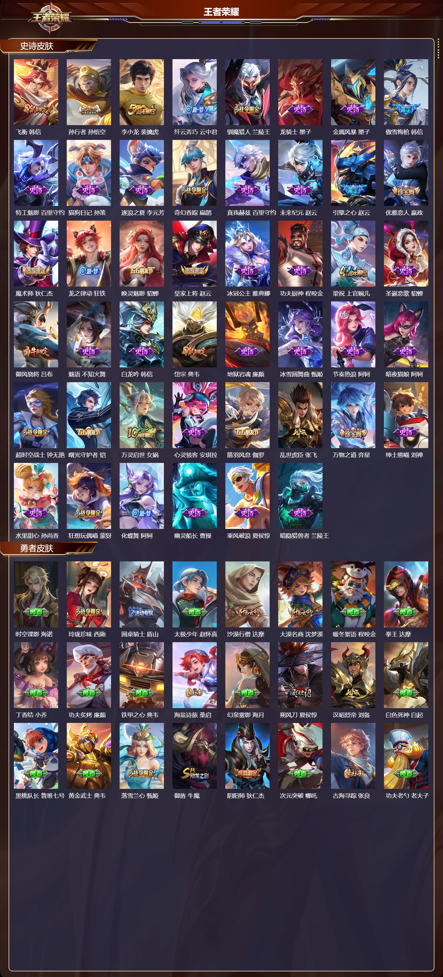 WZMK3367926王者荣耀账号详情图3 WZMK3367926王者荣耀账号详情图3