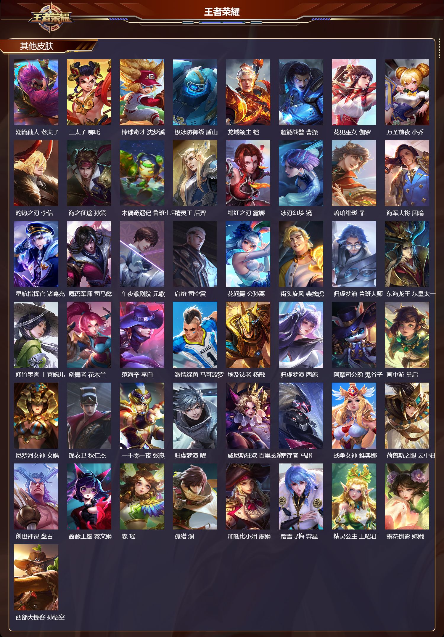 WZMK3367928王者荣耀账号详情图5