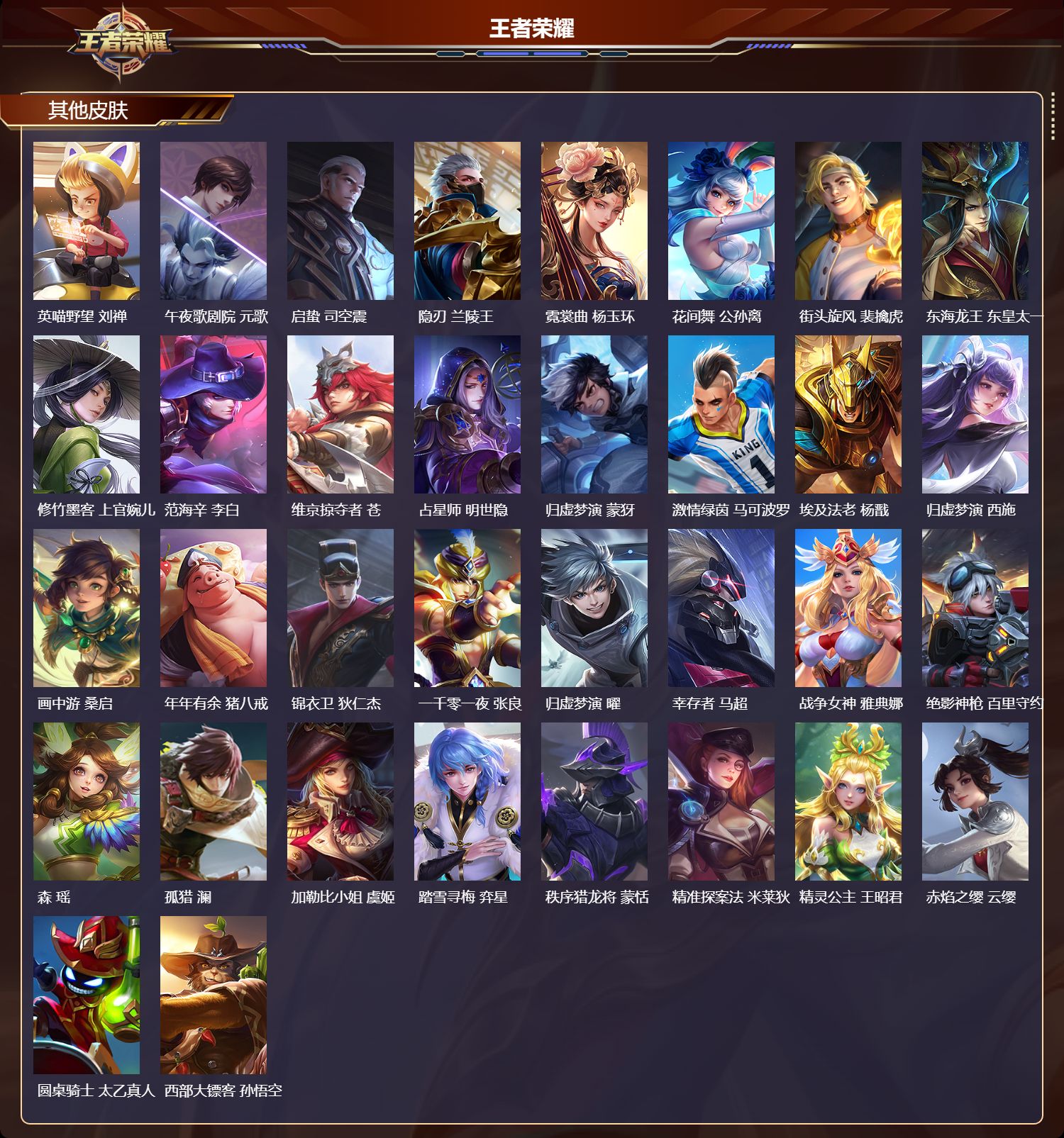 WZMK3367941王者荣耀账号详情图5