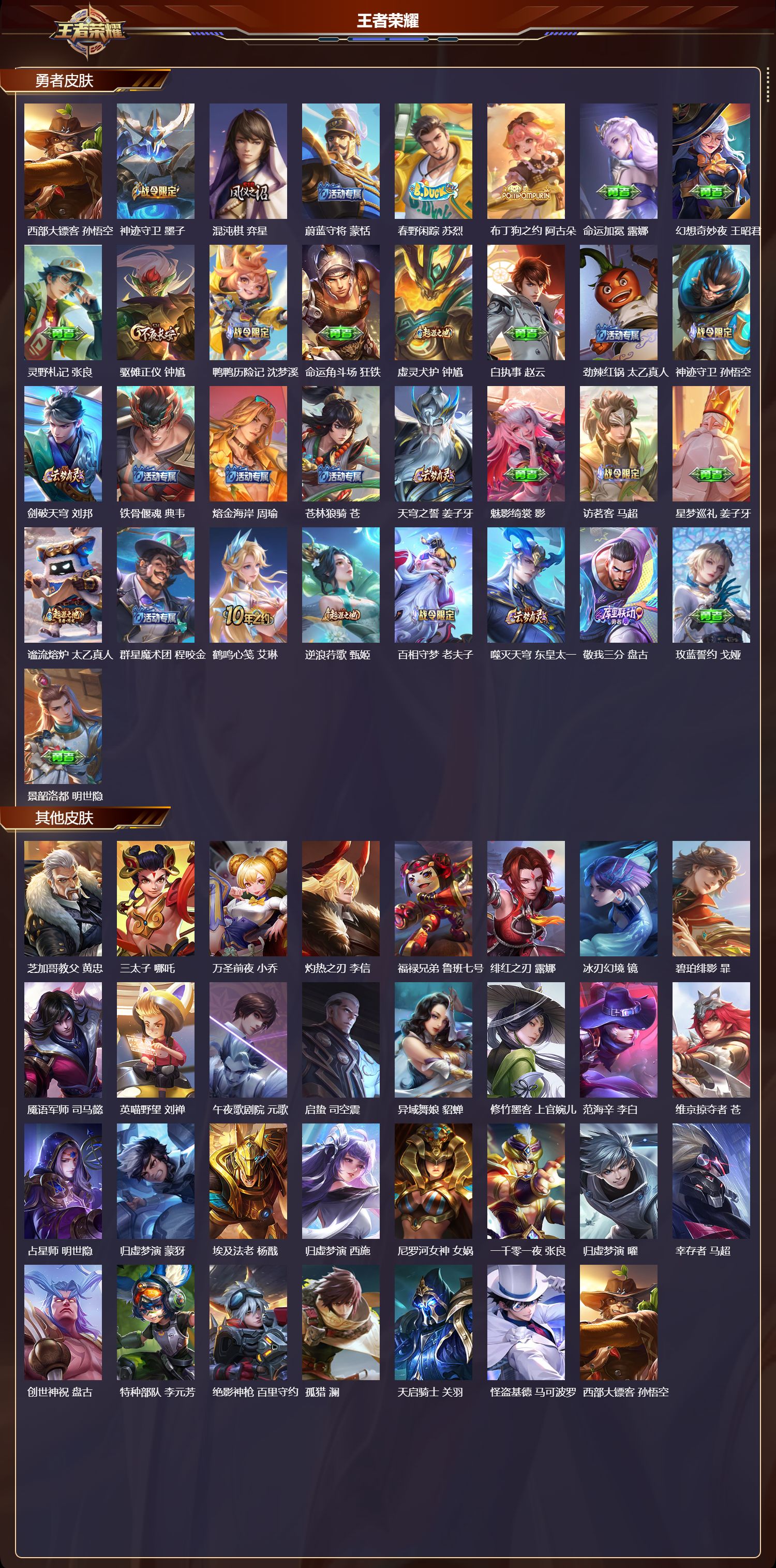 WZMK3367924王者荣耀账号详情图4