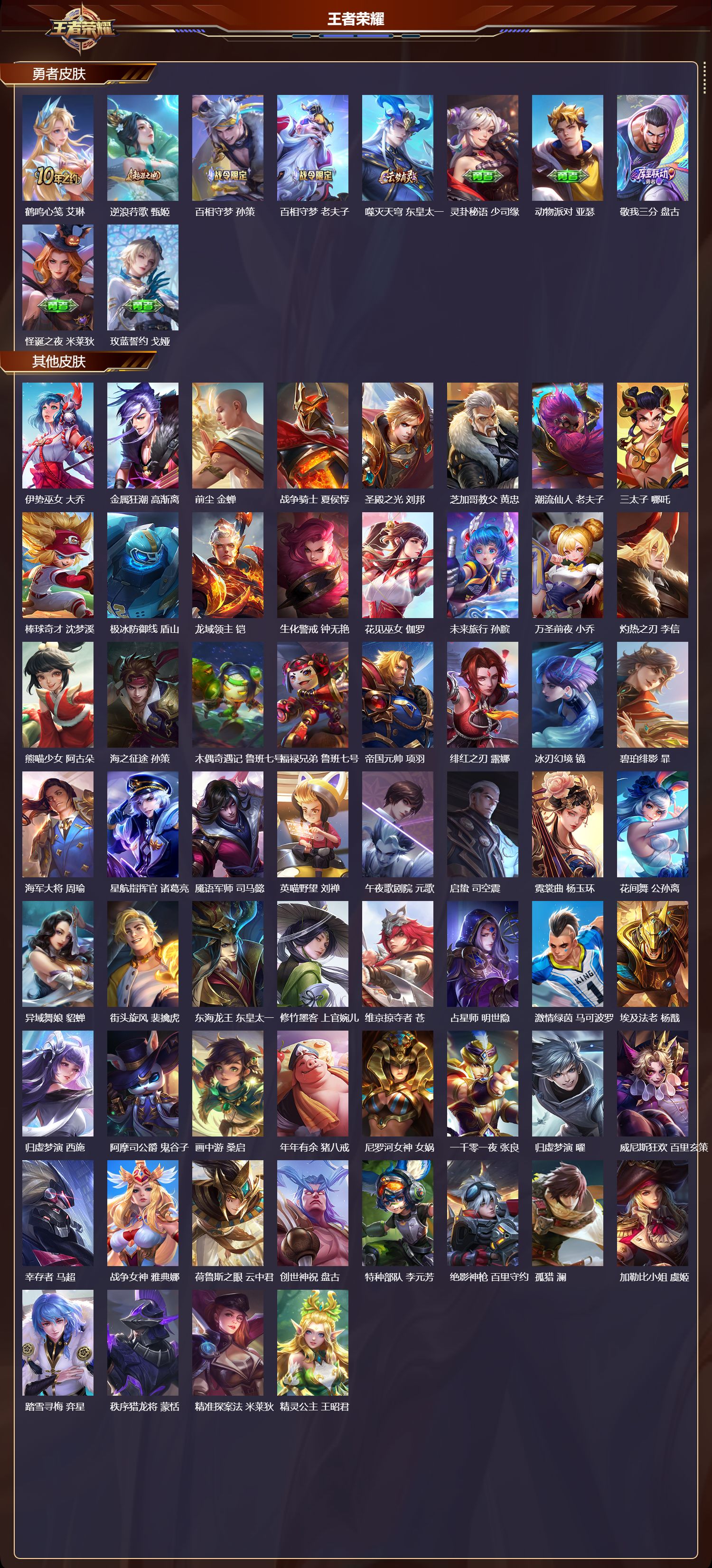 WZMK3369816王者荣耀账号详情图6