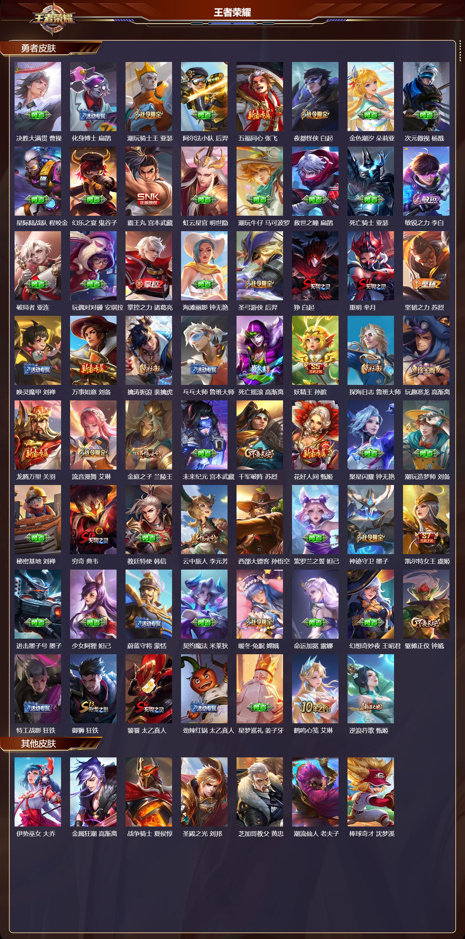 WZMK3369801王者荣耀账号详情图4 WZMK3369801王者荣耀账号详情图4