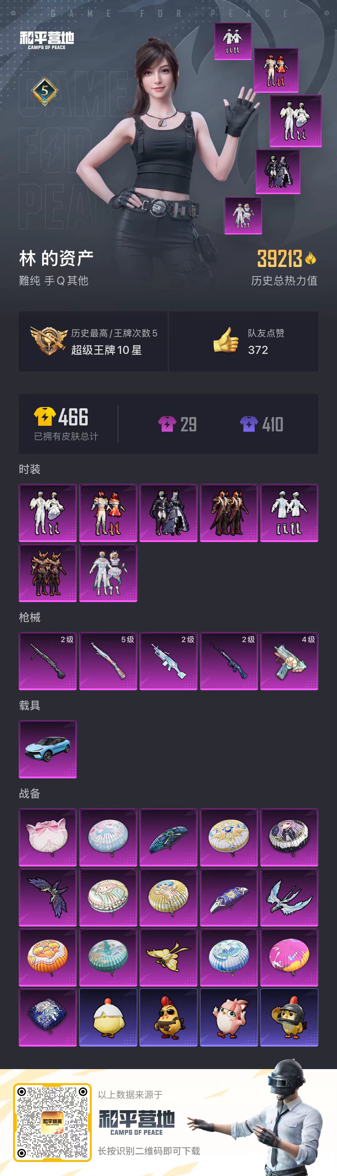 HPSJ3388135和平精英账号详情图4 HPSJ3388135和平精英账号详情图4