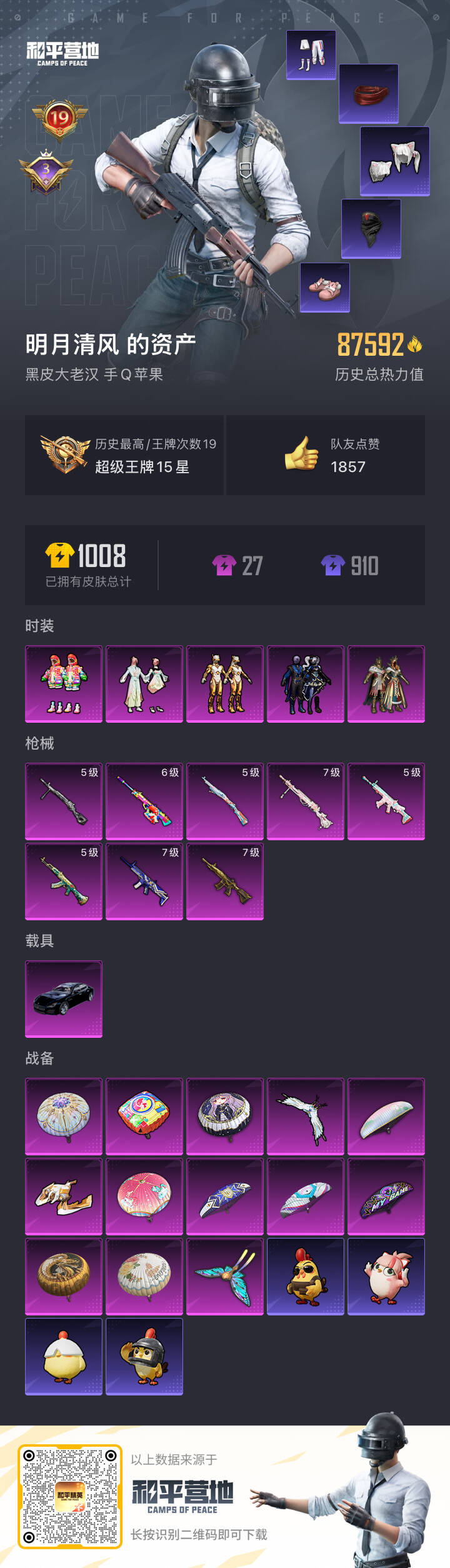 HPSJ3388125和平精英账号详情图4 HPSJ3388125和平精英账号详情图4