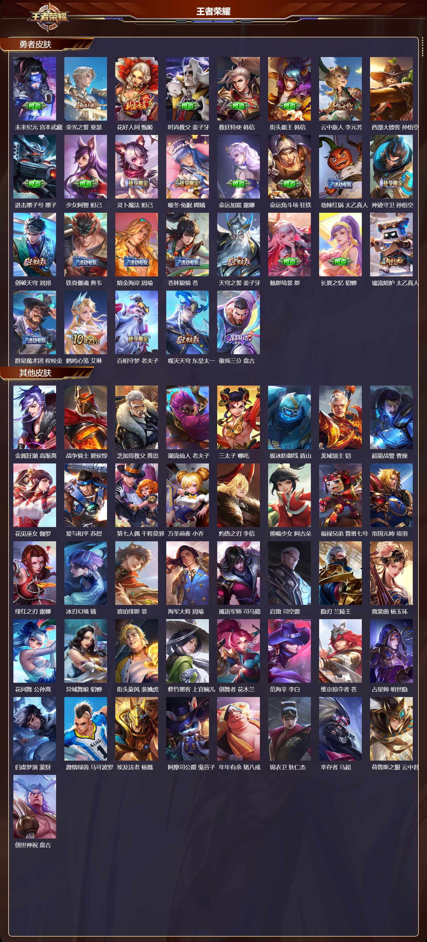 WZMK3371065王者荣耀账号详情图4