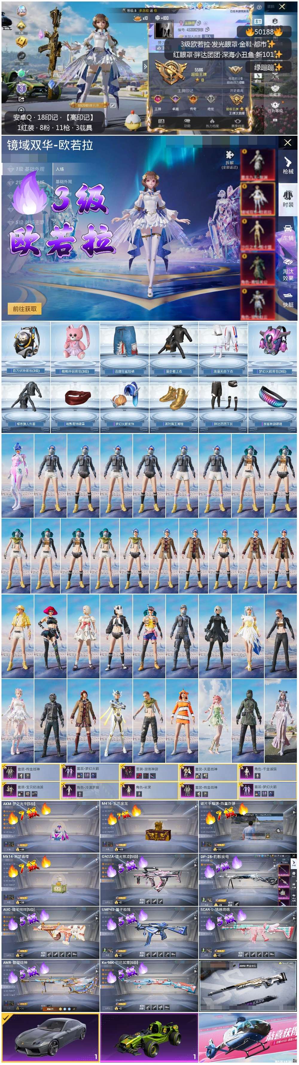 HPSJ3390087和平精英账号详情图3 HPSJ3390087和平精英账号详情图3