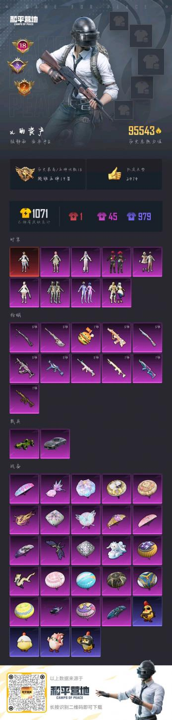 HPSJ3390087和平精英账号详情图2 HPSJ3390087和平精英账号详情图2