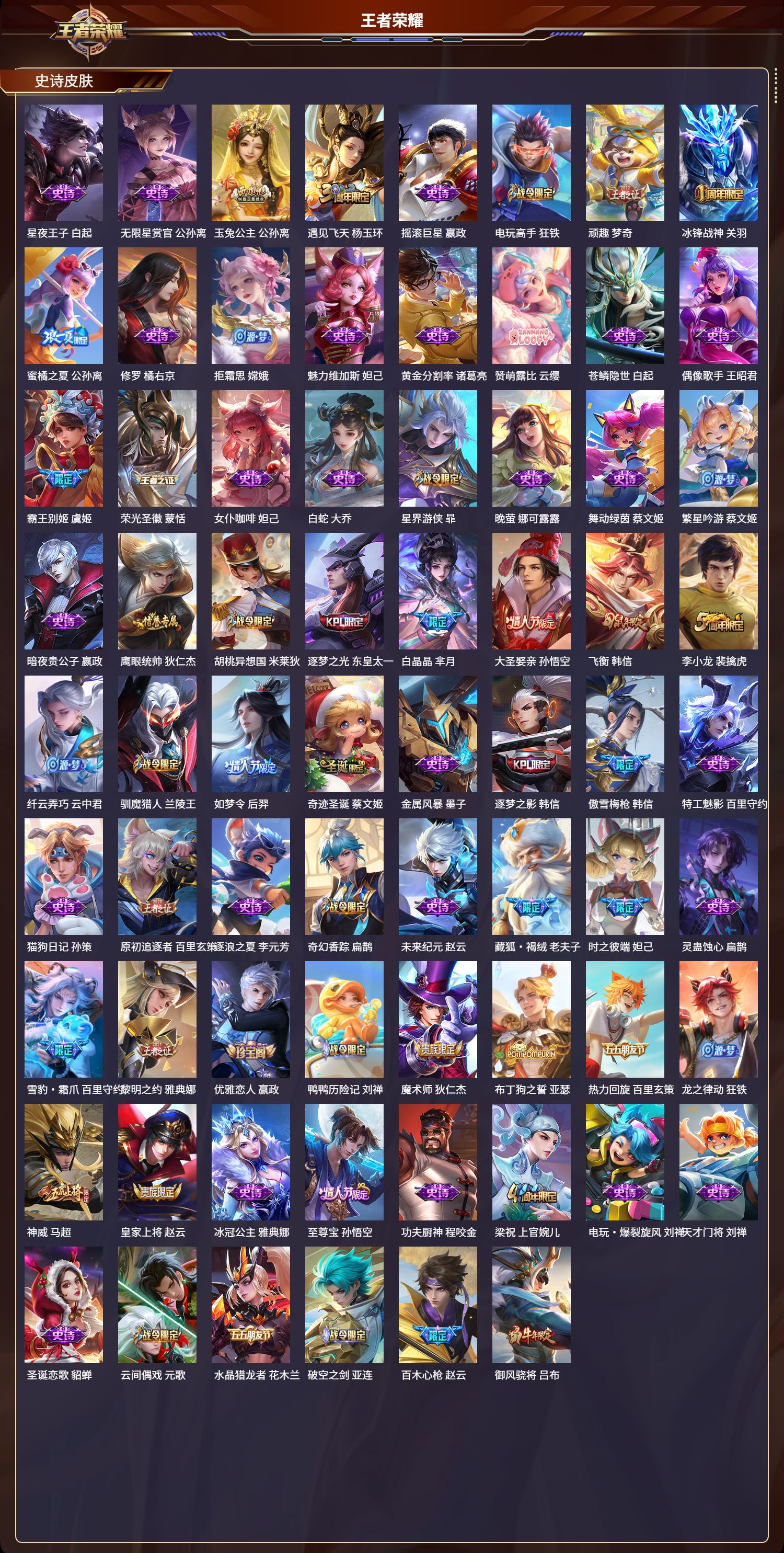 WZCMW3376780王者荣耀账号详情图4