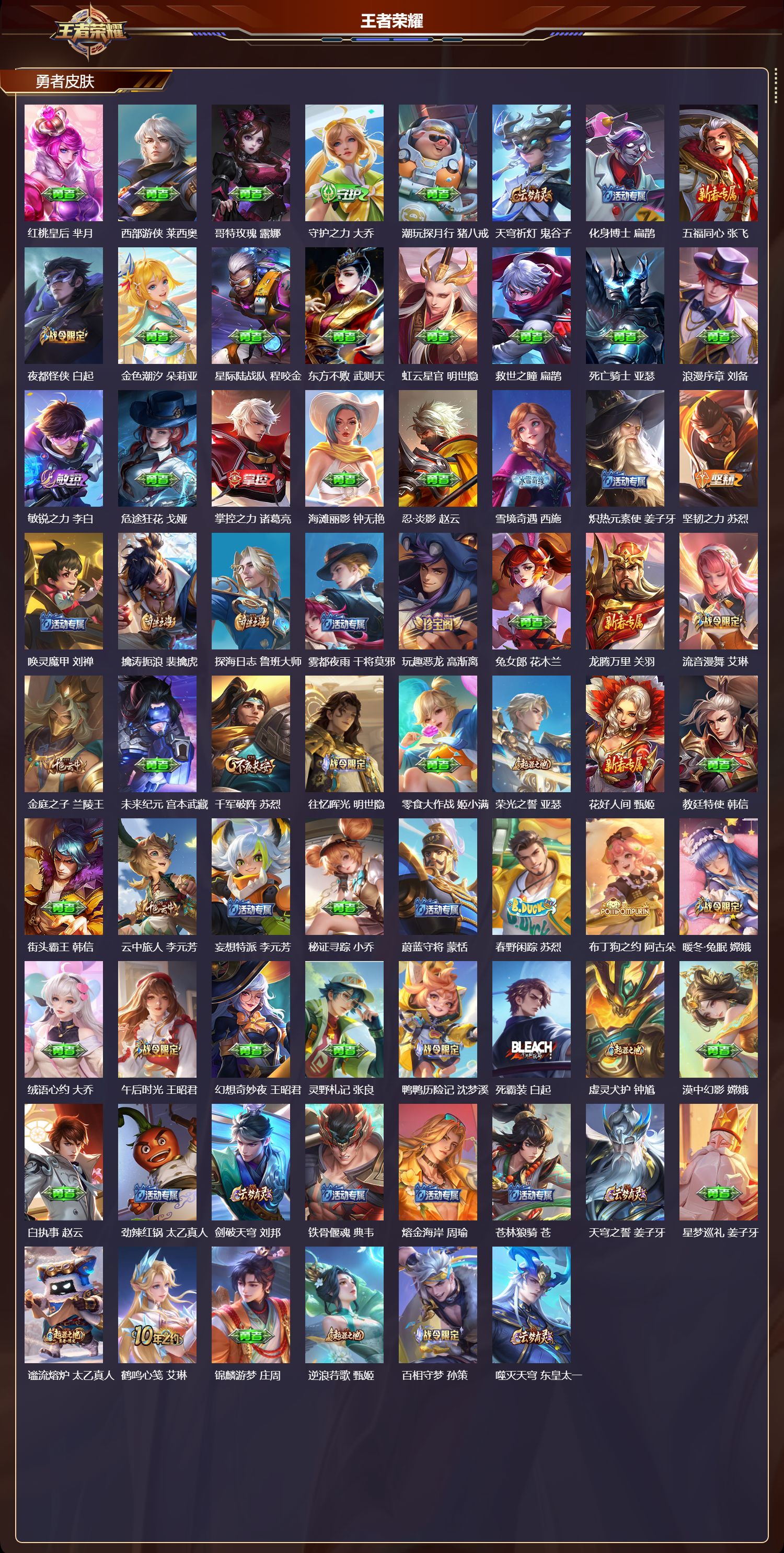 WZMK3372871王者荣耀账号详情图4 WZMK3372871王者荣耀账号详情图4