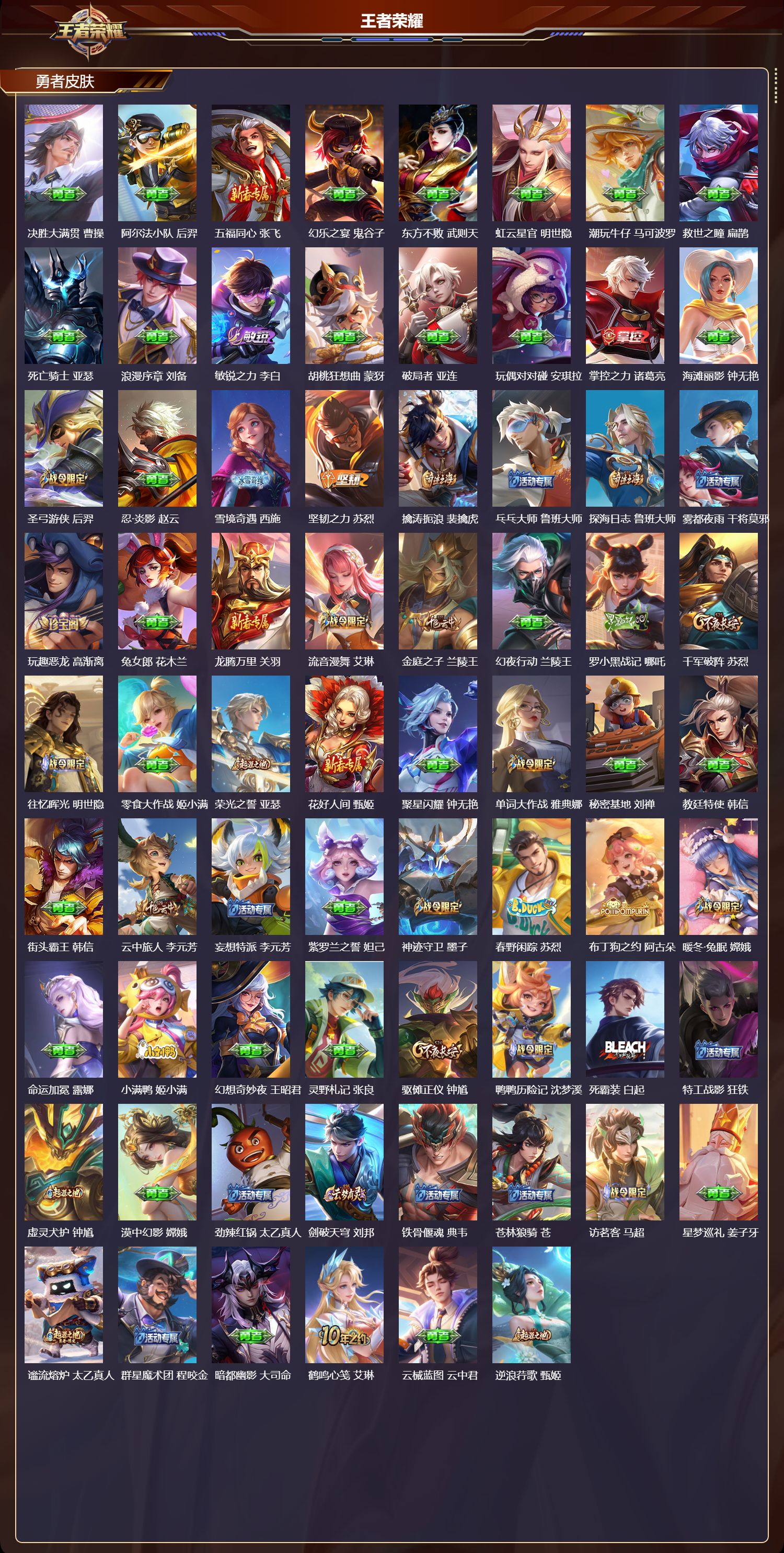 WZMK3375463王者荣耀账号详情图4 WZMK3375463王者荣耀账号详情图4