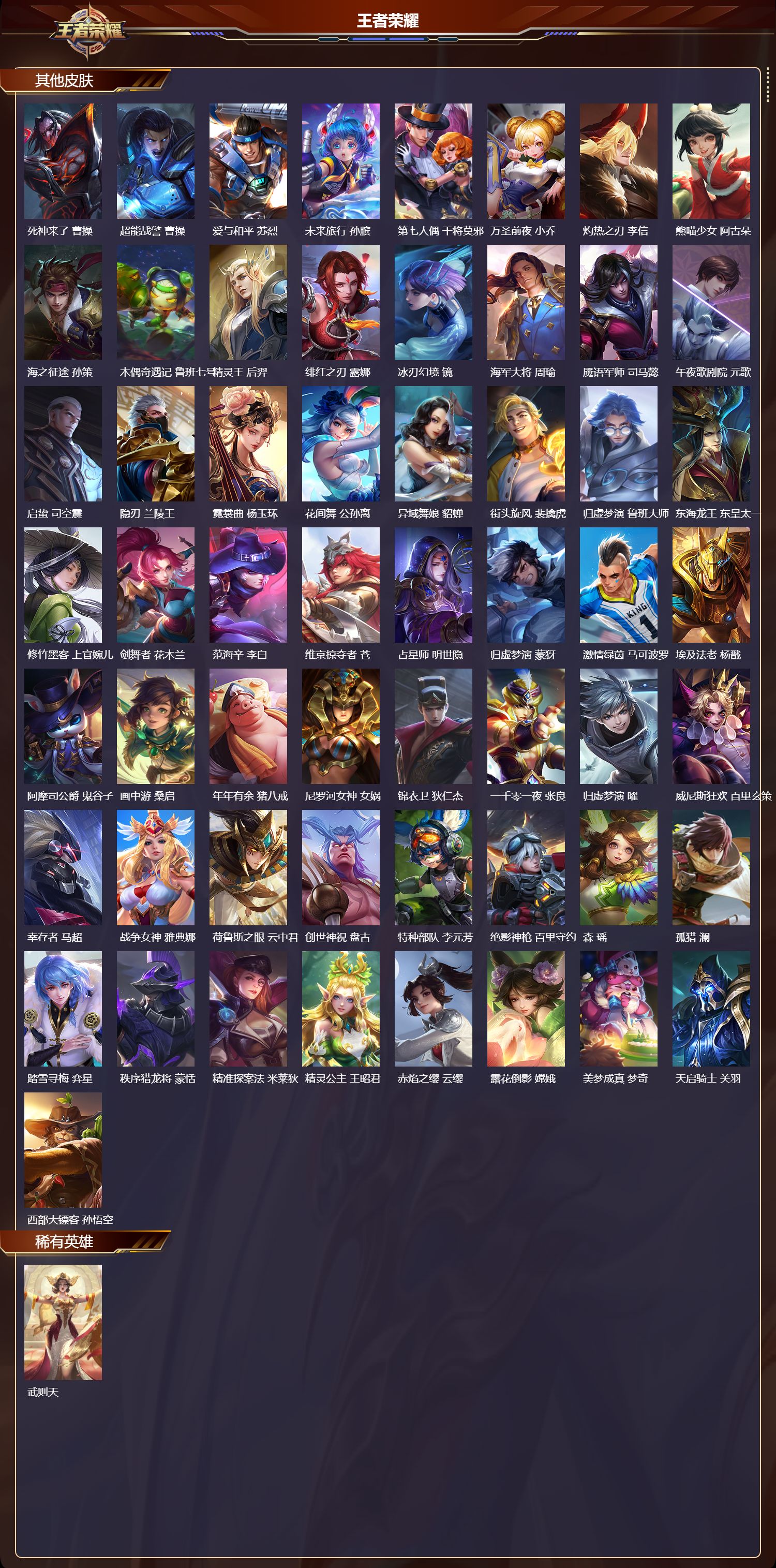 WZMK3375464王者荣耀账号详情图6