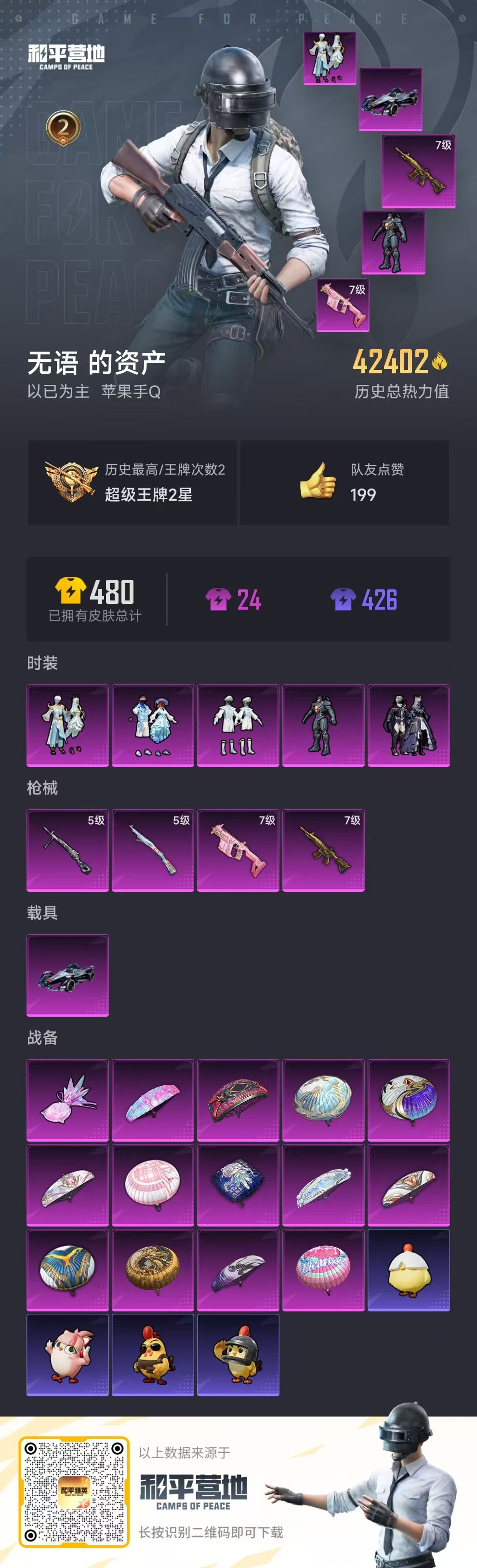 HPSJ3390075和平精英账号详情图3 HPSJ3390075和平精英账号详情图3