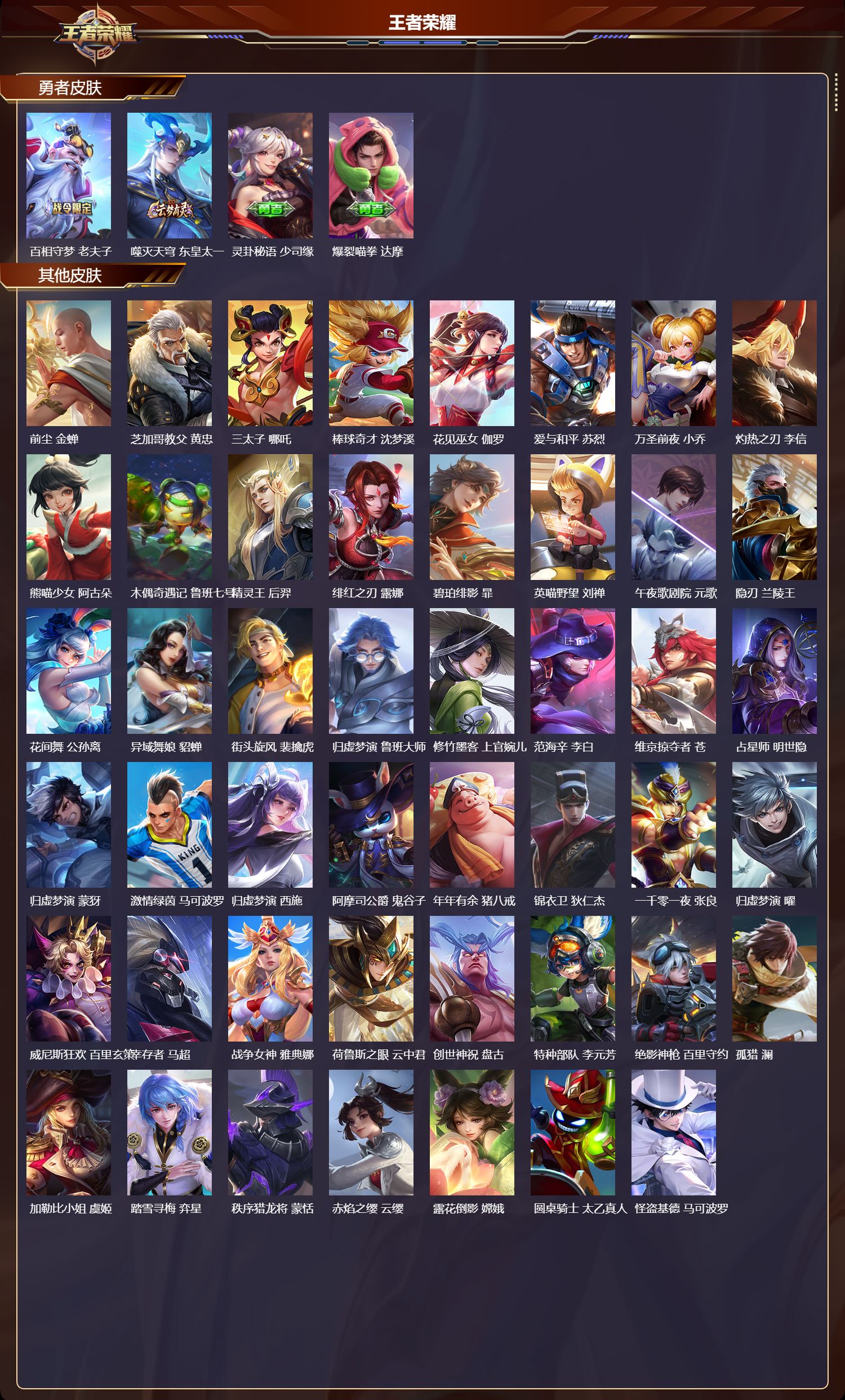 WZMK3375469王者荣耀账号详情图5