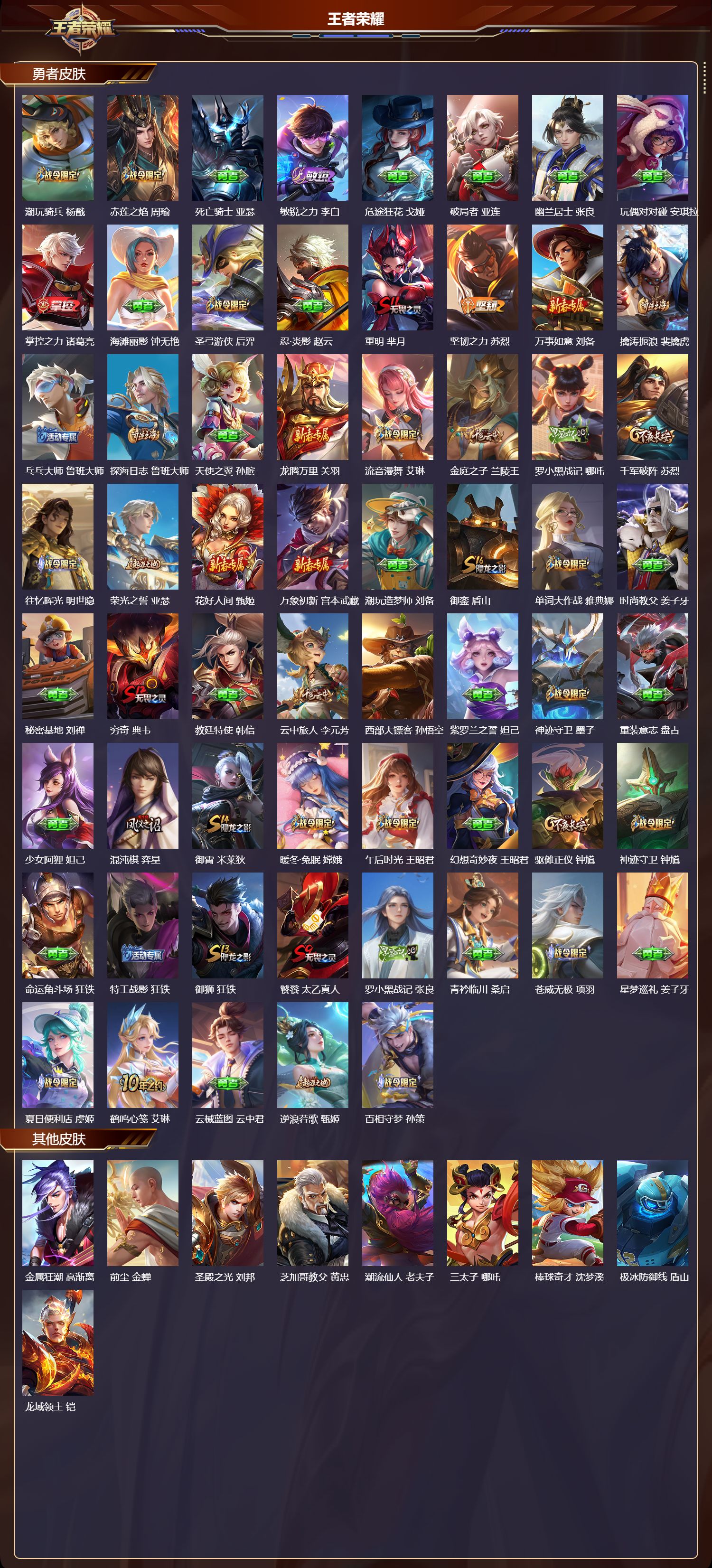 WZMK3375464王者荣耀账号详情图5