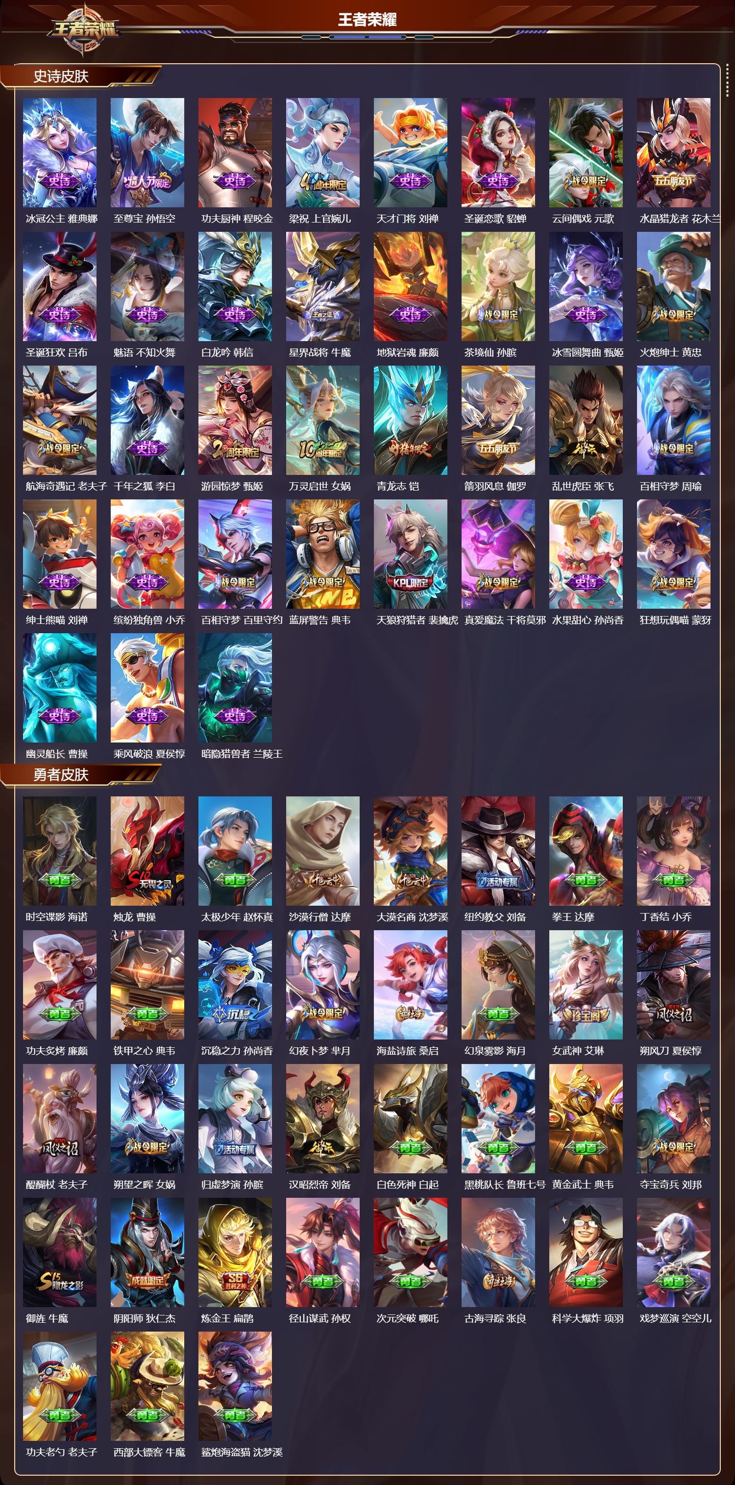 WZMK3375460王者荣耀账号详情图3