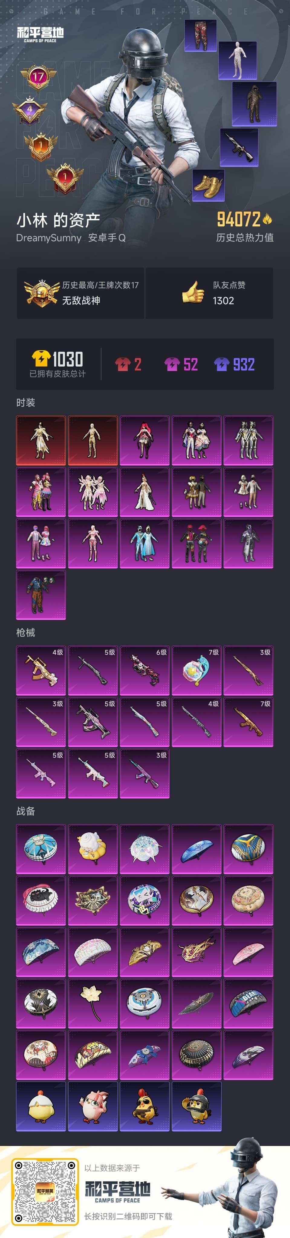 HPSJ3372620和平精英账号详情图2 HPSJ3372620和平精英账号详情图2