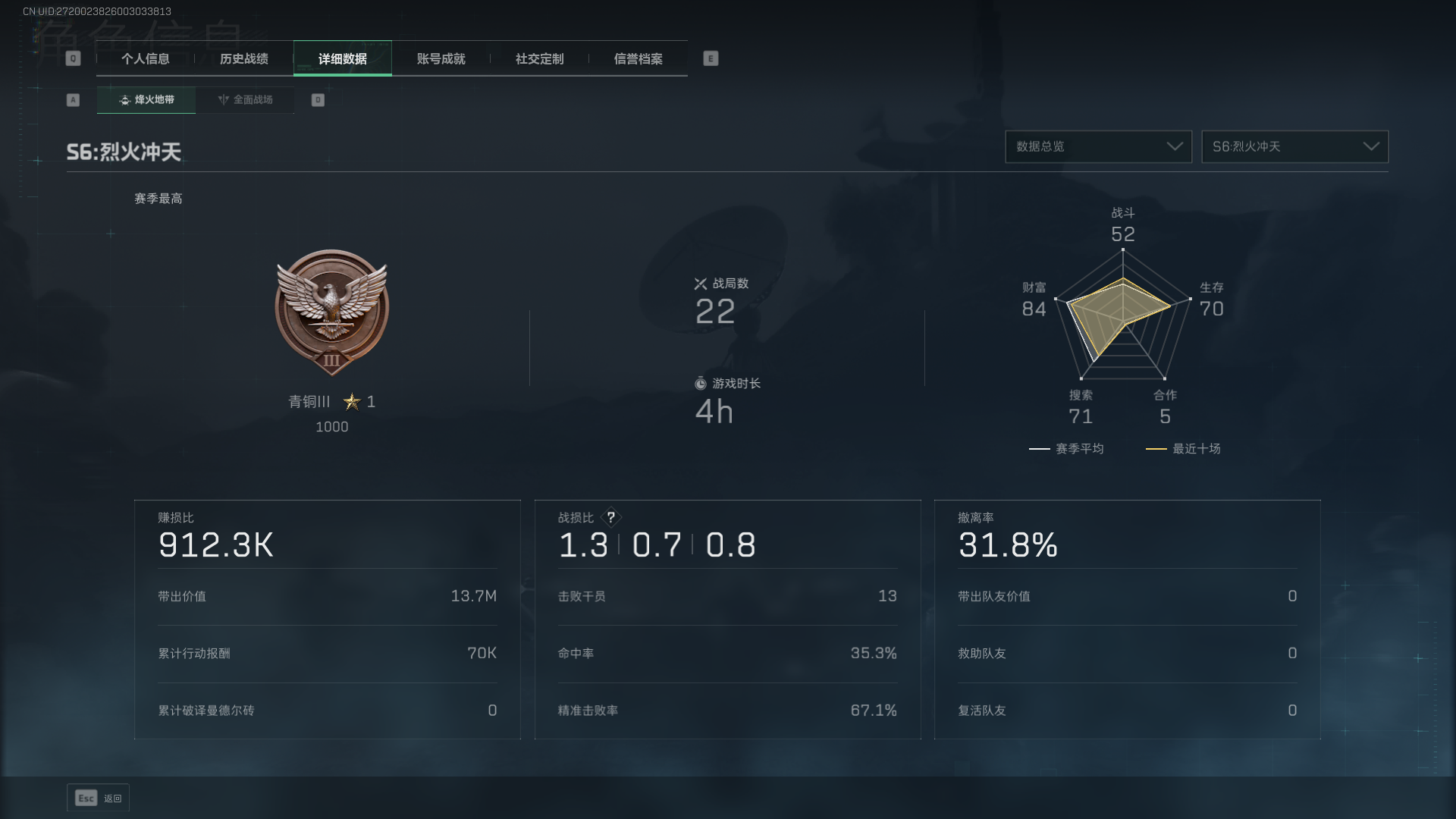 SJZCMW384829三角洲行动账号详情图3