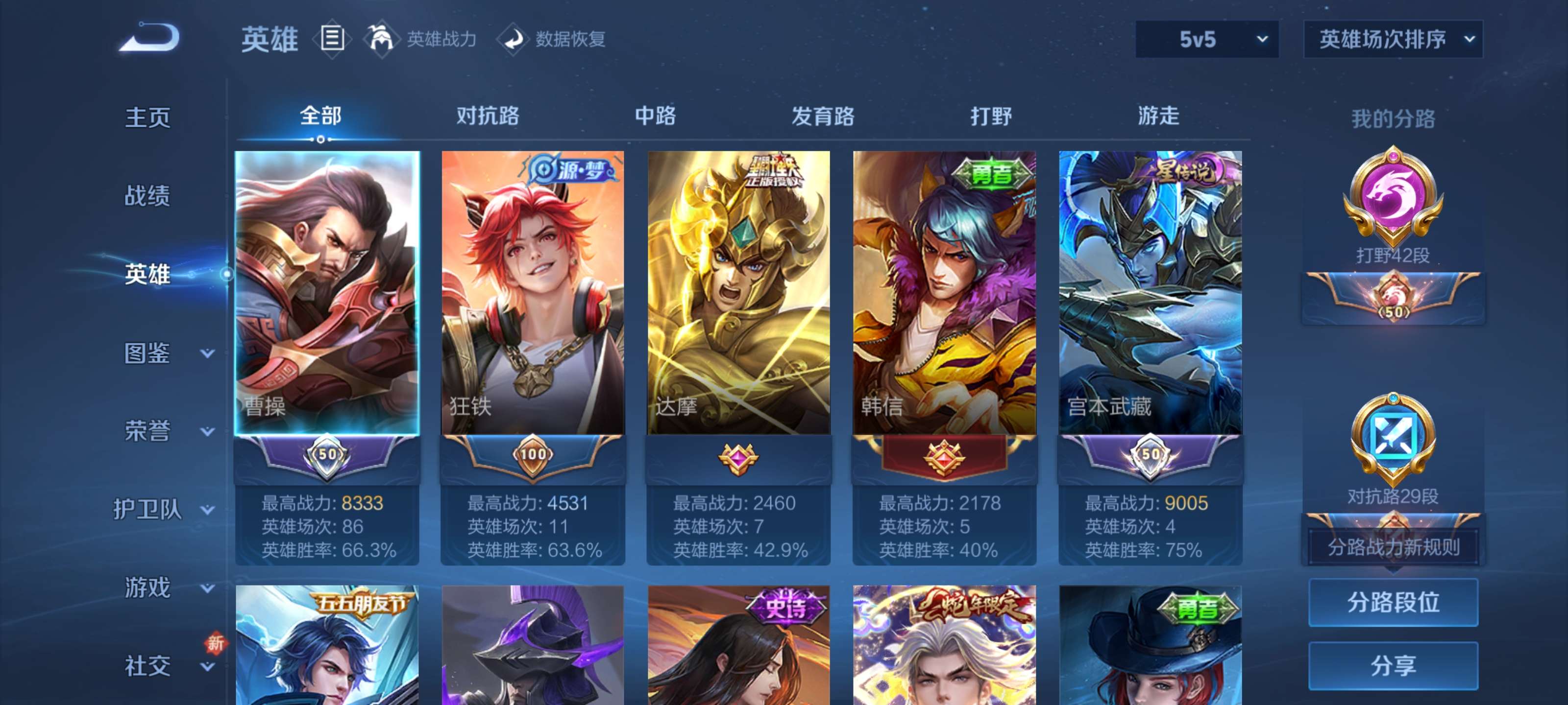 WZZM3344854王者荣耀账号详情图3 WZZM3344854王者荣耀账号详情图3