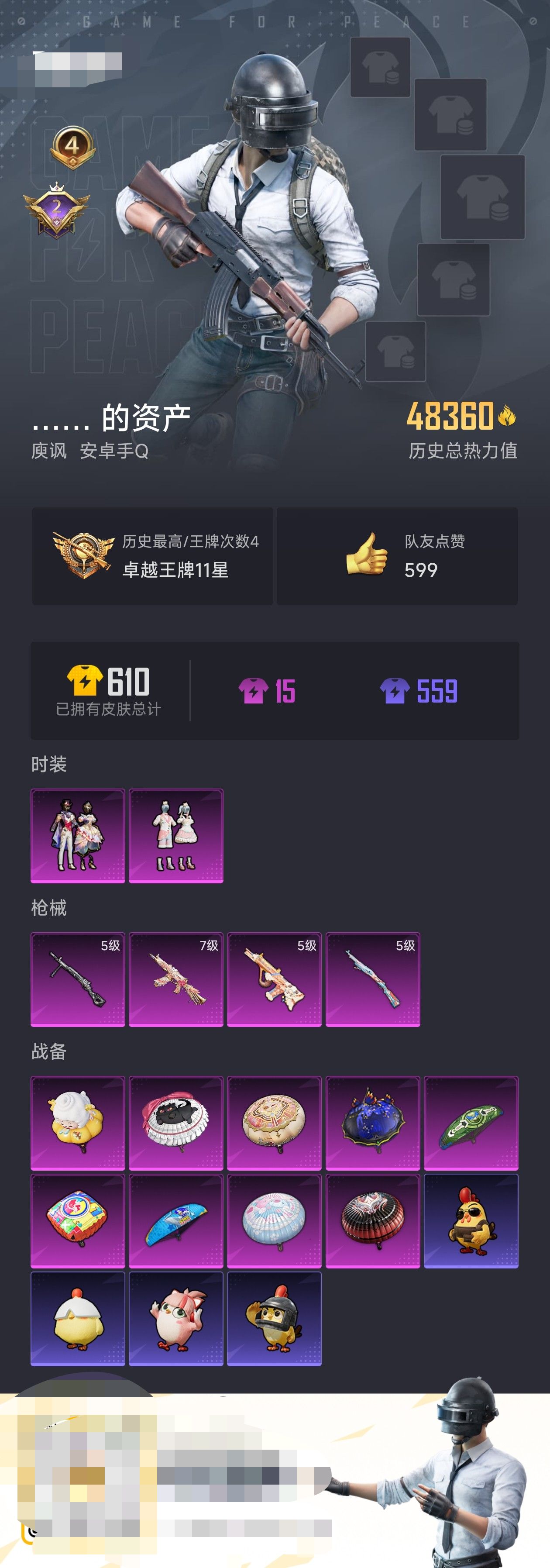 WZZM3344893王者荣耀账号详情图2