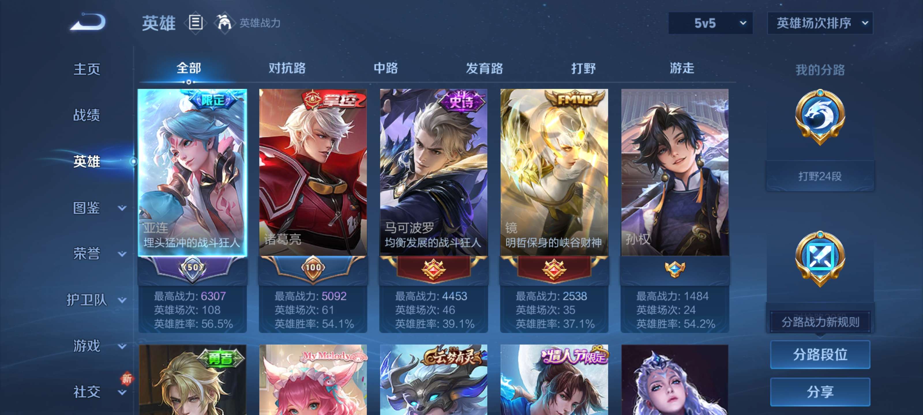 WZZM3375672王者荣耀账号详情图3 WZZM3375672王者荣耀账号详情图3