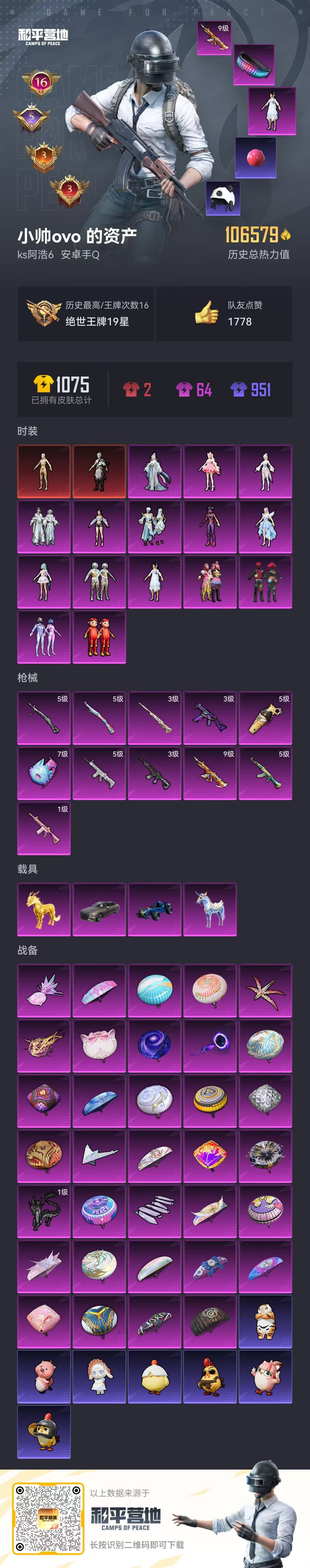 HPSJ3394118和平精英账号详情图3 HPSJ3394118和平精英账号详情图3