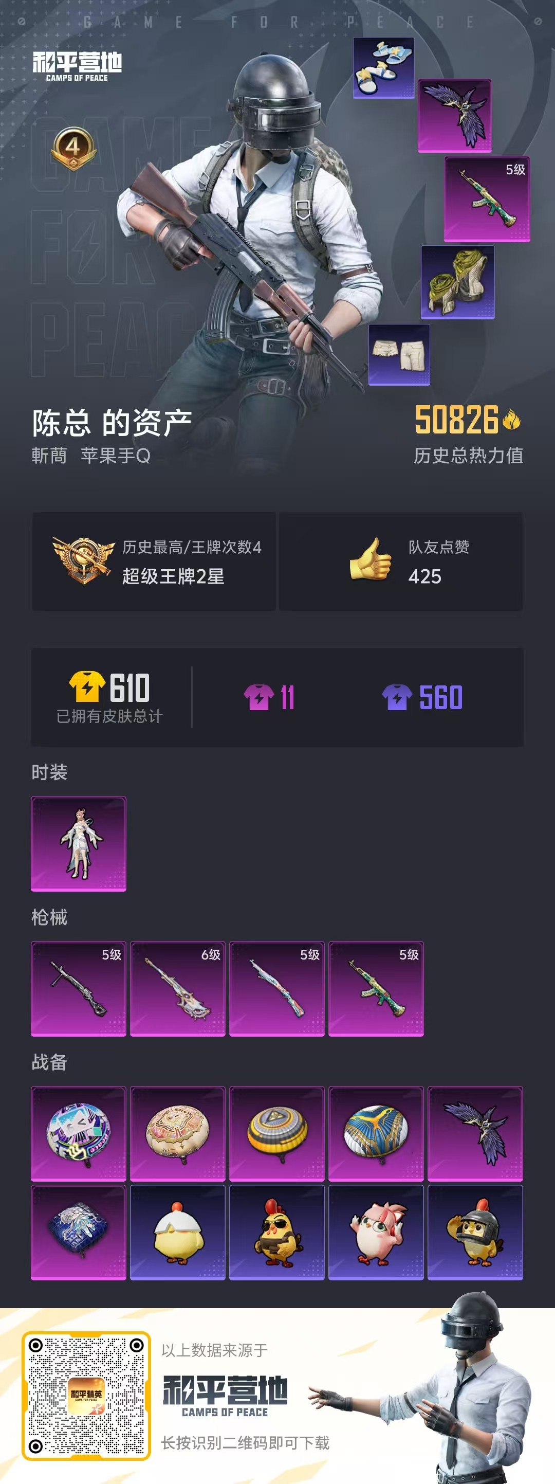 HPSJ3390447和平精英账号详情图3 HPSJ3390447和平精英账号详情图3